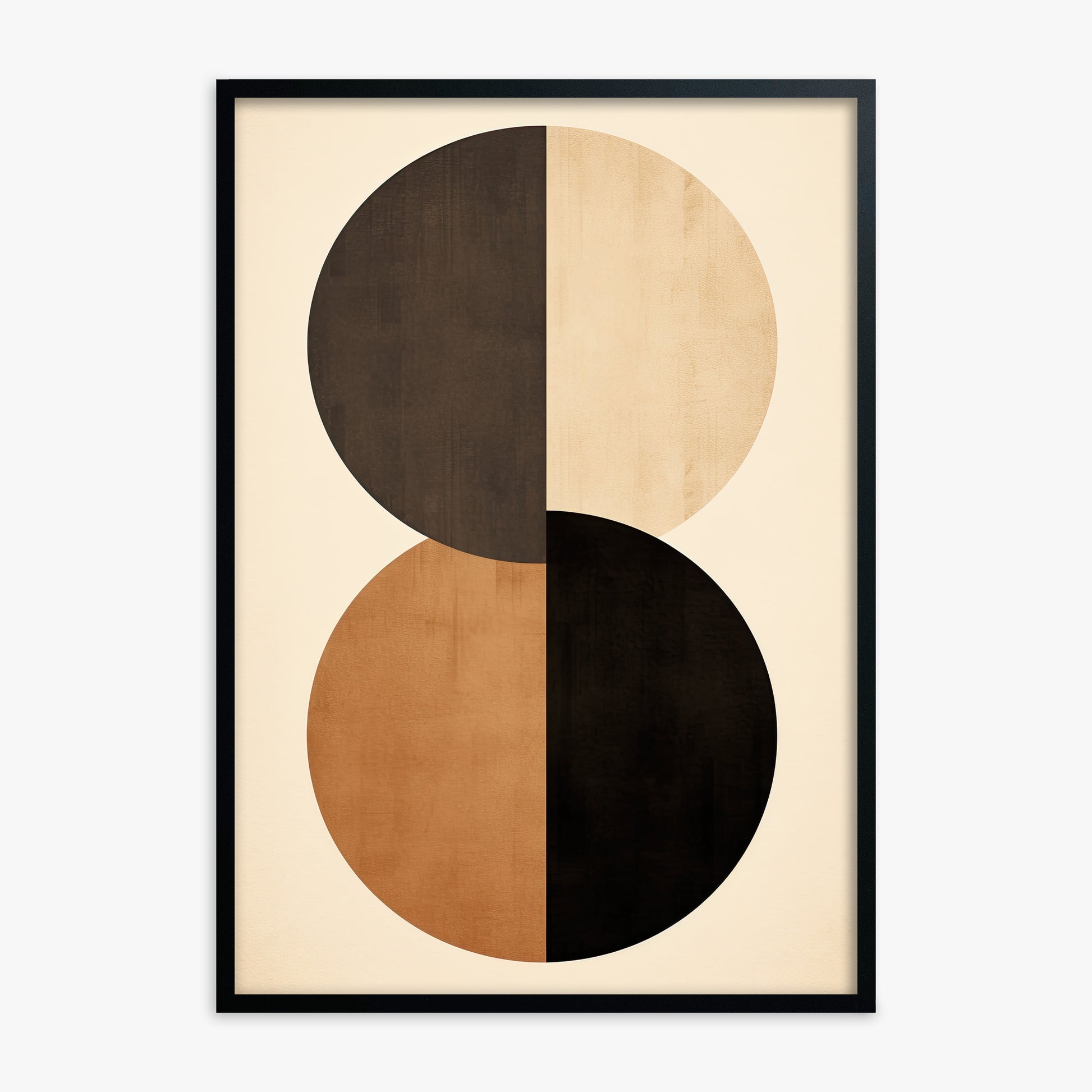 Earthbound Axis, Black Framed Poster With Black Frame