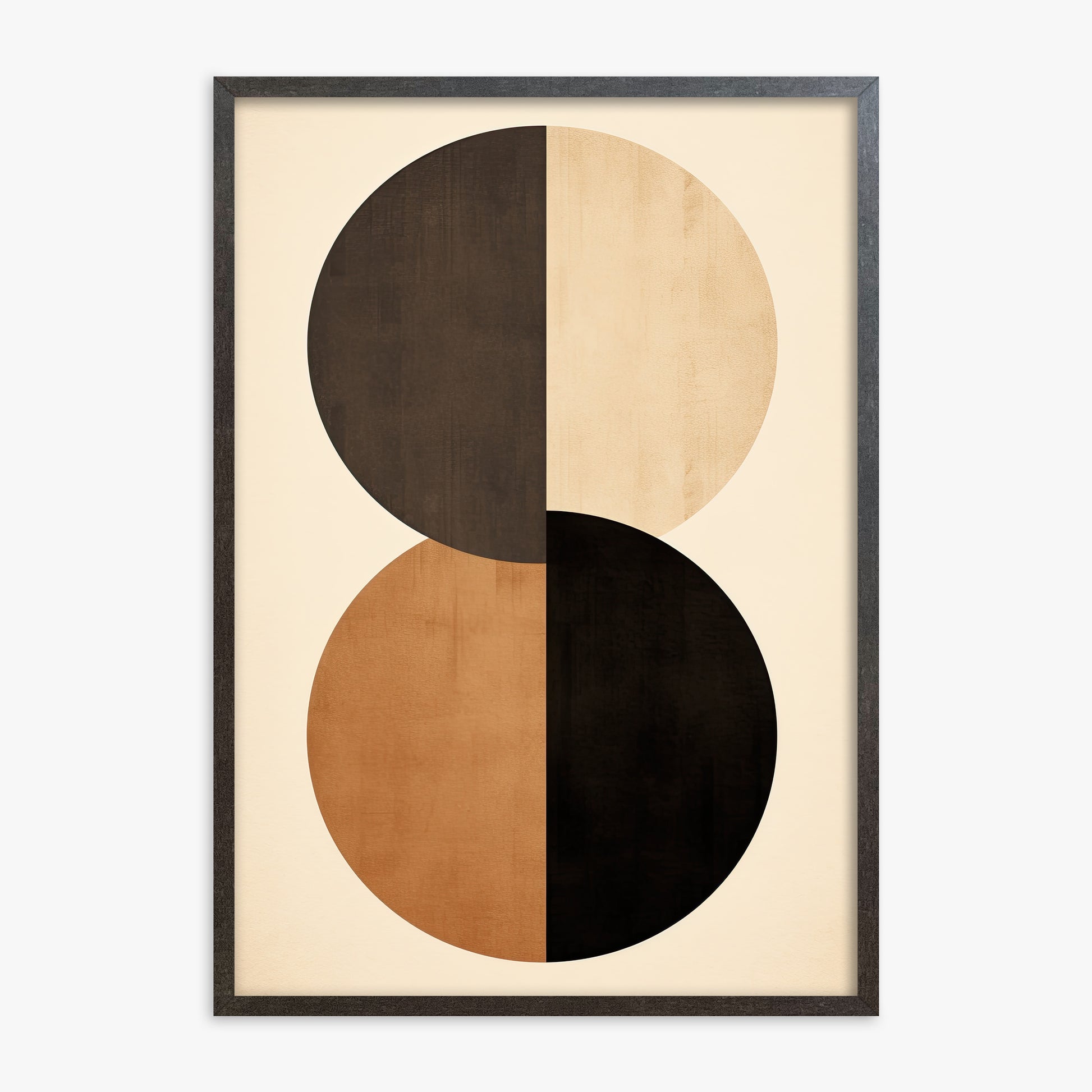 Earthbound Axis, 70x100cm Framed Art Reproduction With Espresso Frame