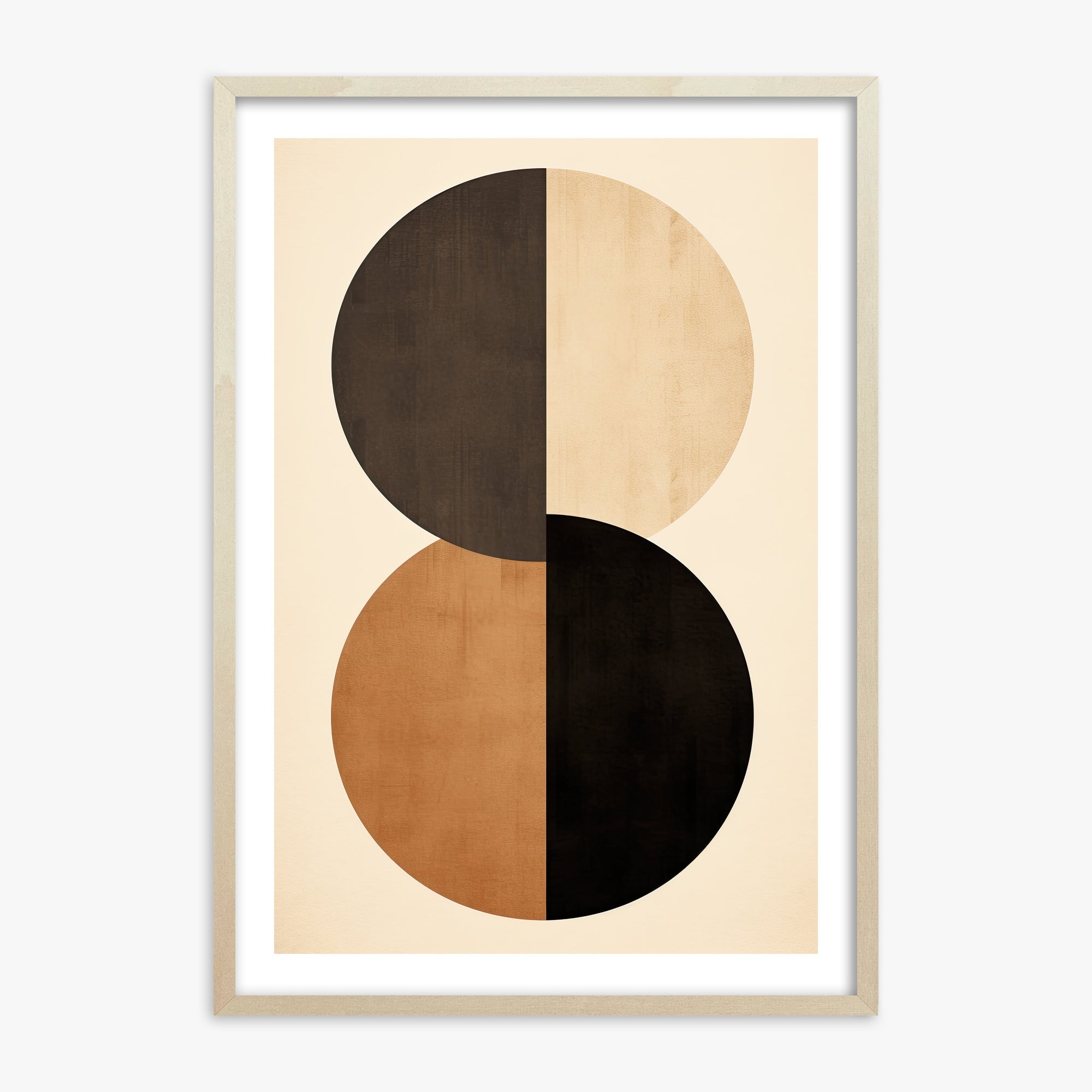 Earthbound Axis, 70x100cm Framed Art Reproduction With Lime Wood Frame