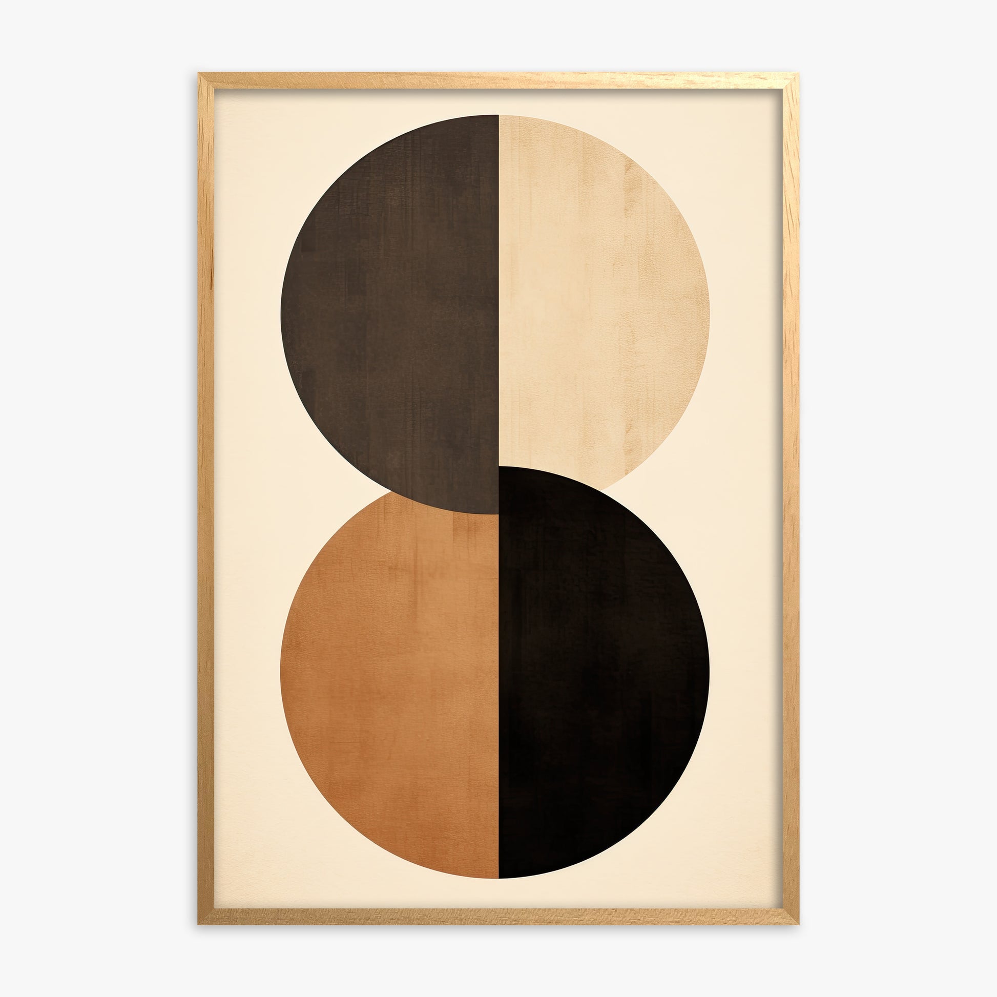Earthbound Axis, Oak Framed Poster With Oak Frame