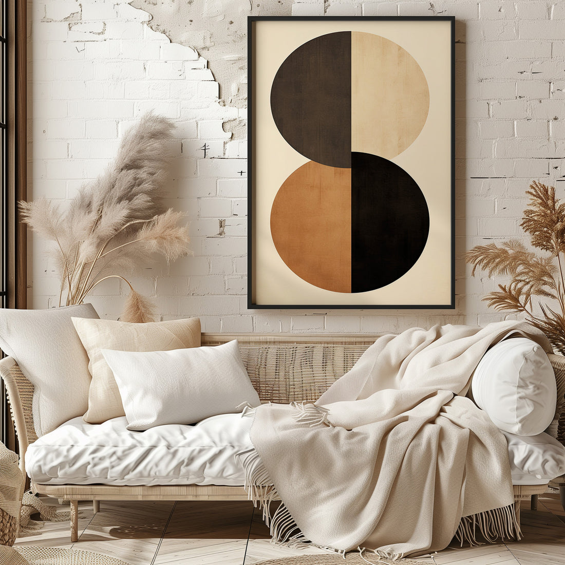 Earthbound Axis, 50x70cm Framed Poster With Black Frame