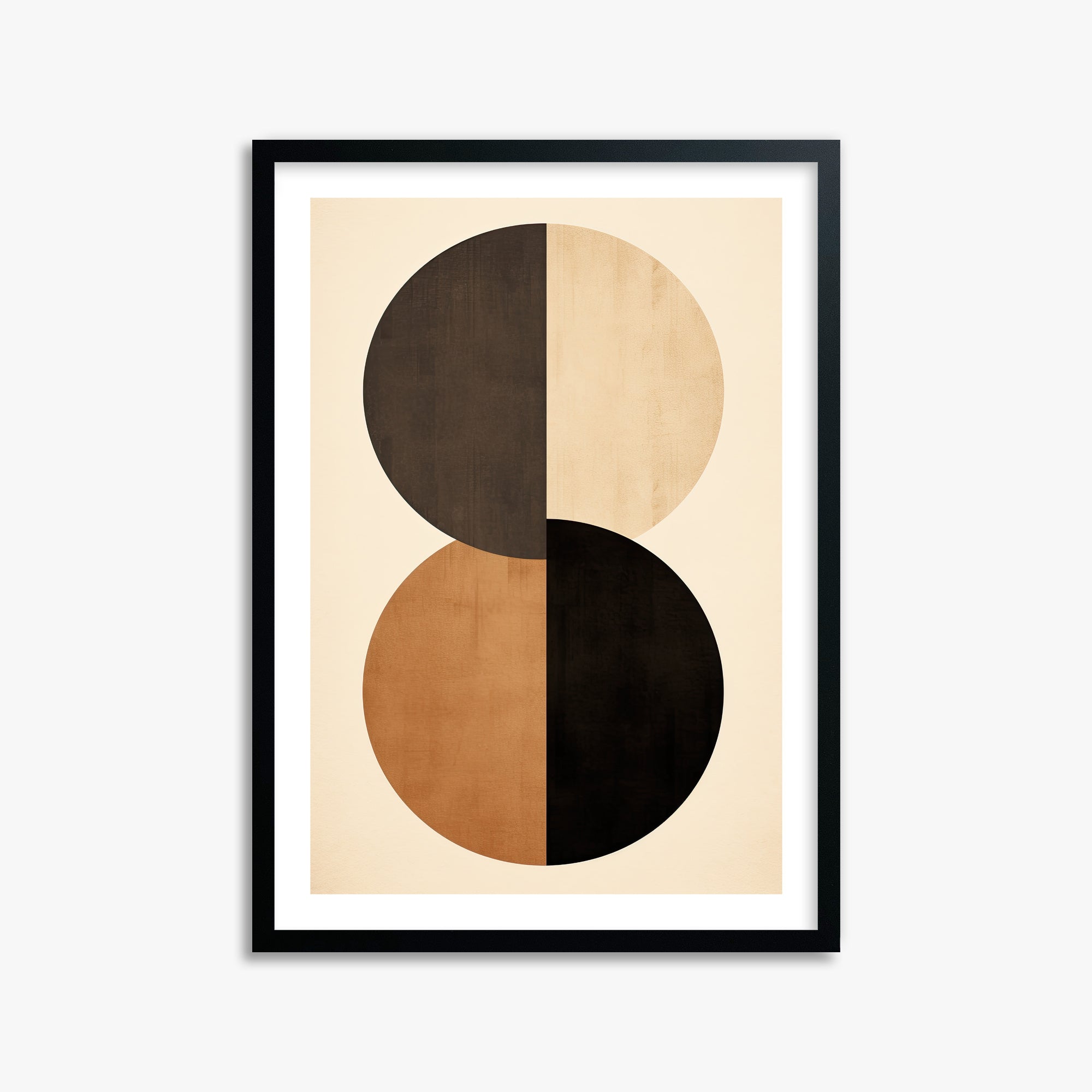 Earthbound Axis, 50x70cm Black Framed Art Reproduction