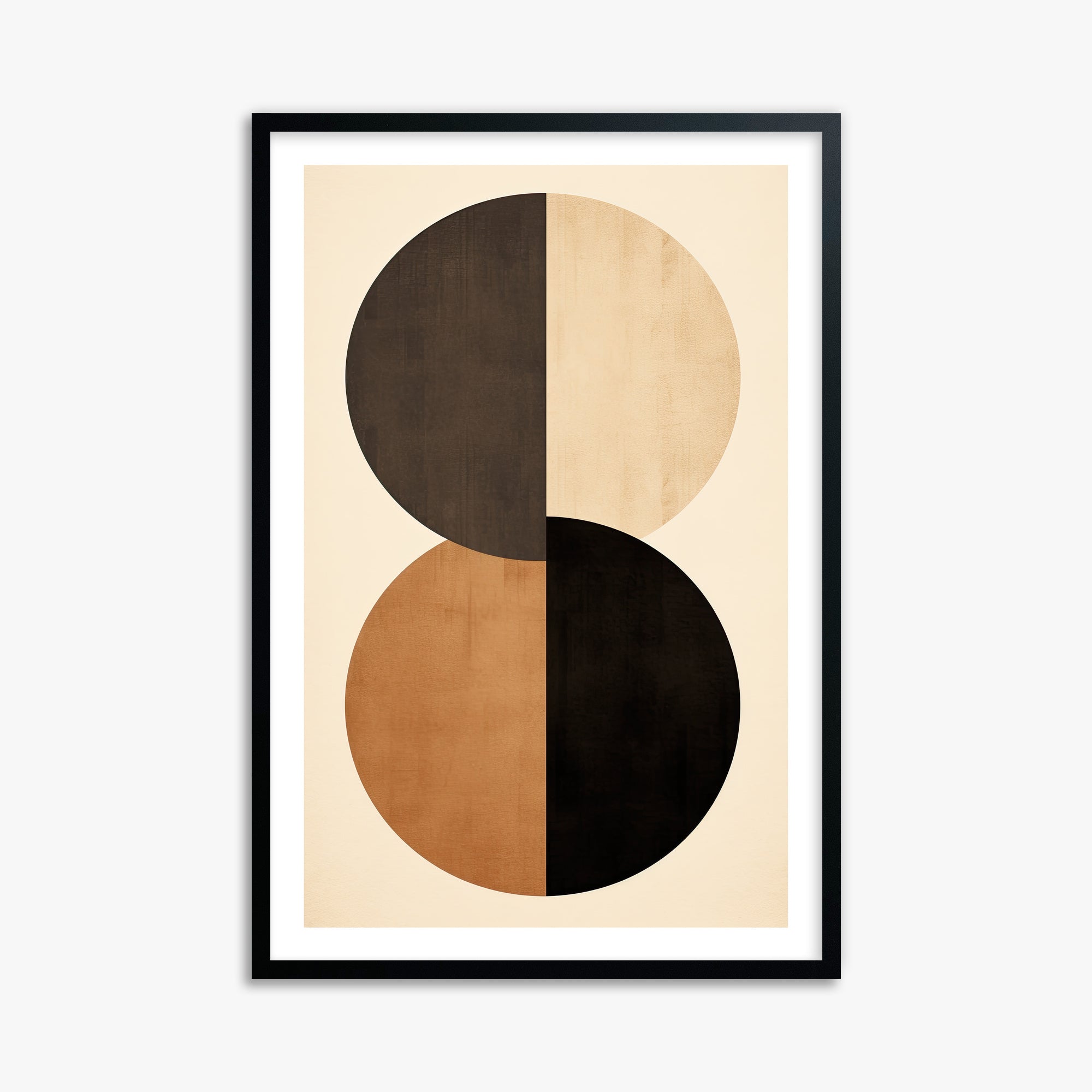Earthbound Axis, 61x91cm Black Framed Art Reproduction