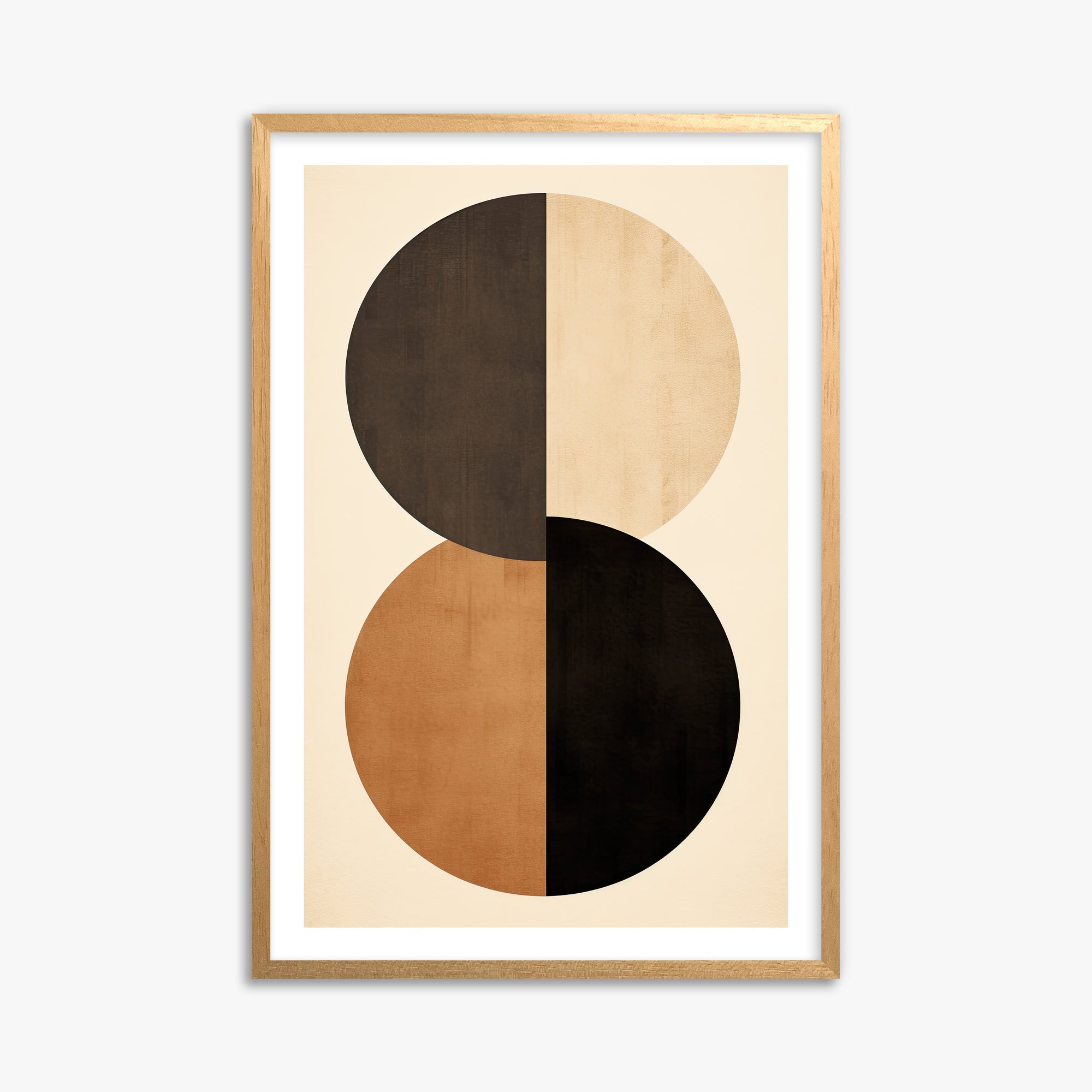 Earthbound Axis, 61x91cm Oak Framed Art Reproduction