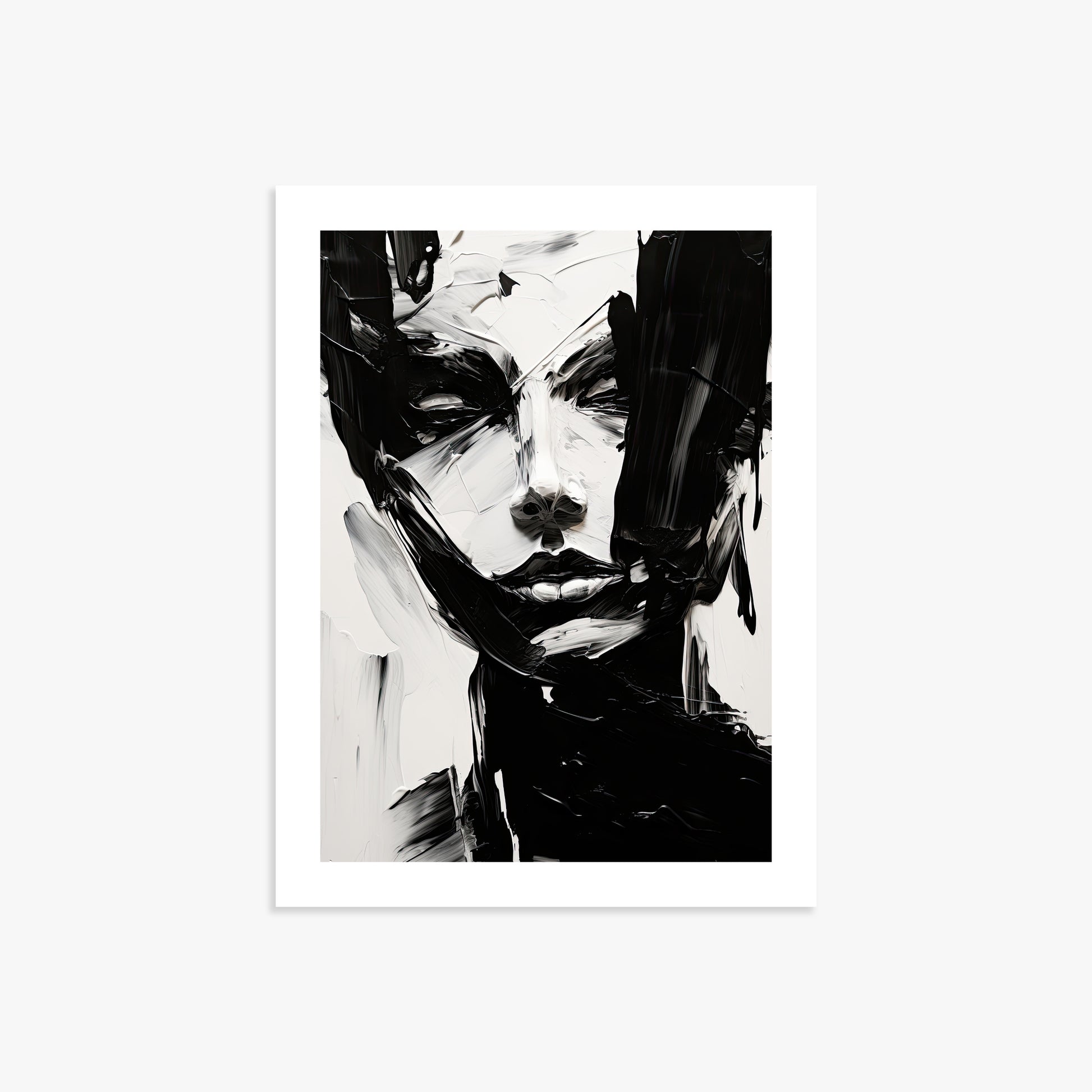 Monochrome Whisper, 30x40cm Printed Poster