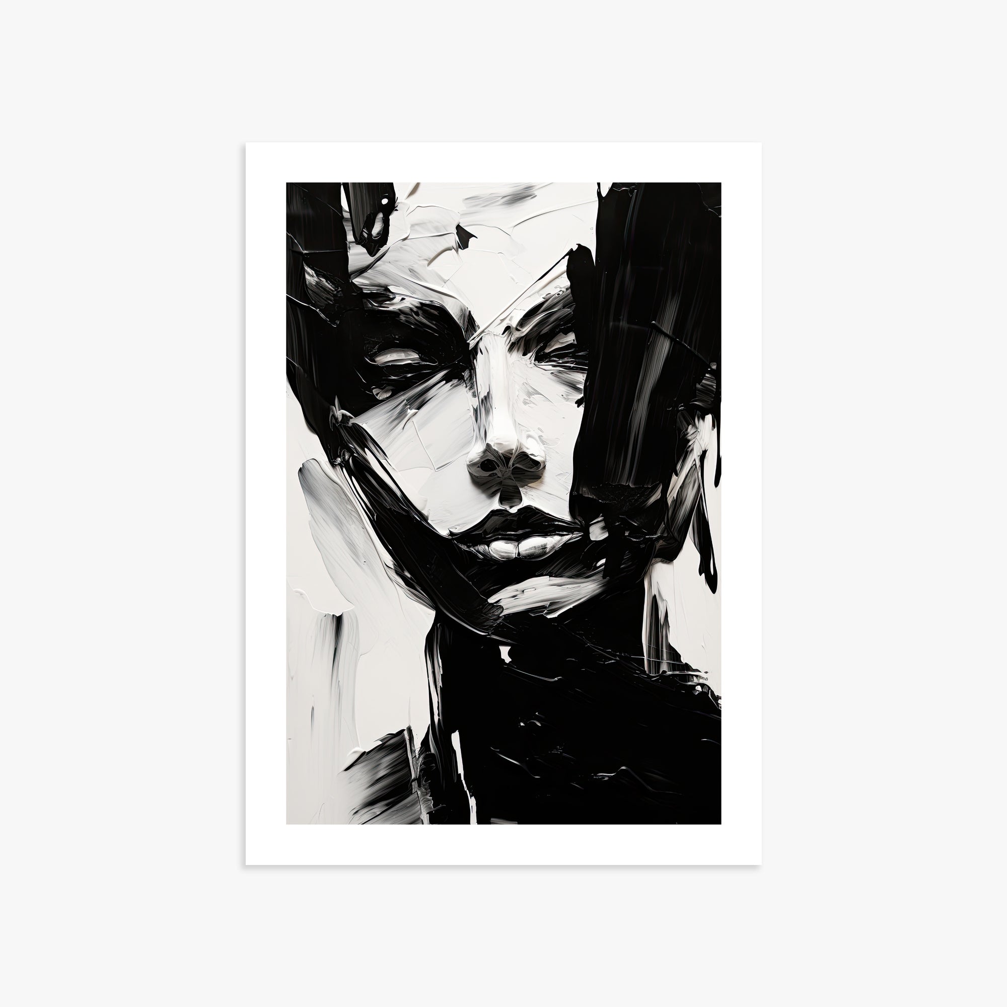 Monochrome Whisper, 50x70cm Printed Poster