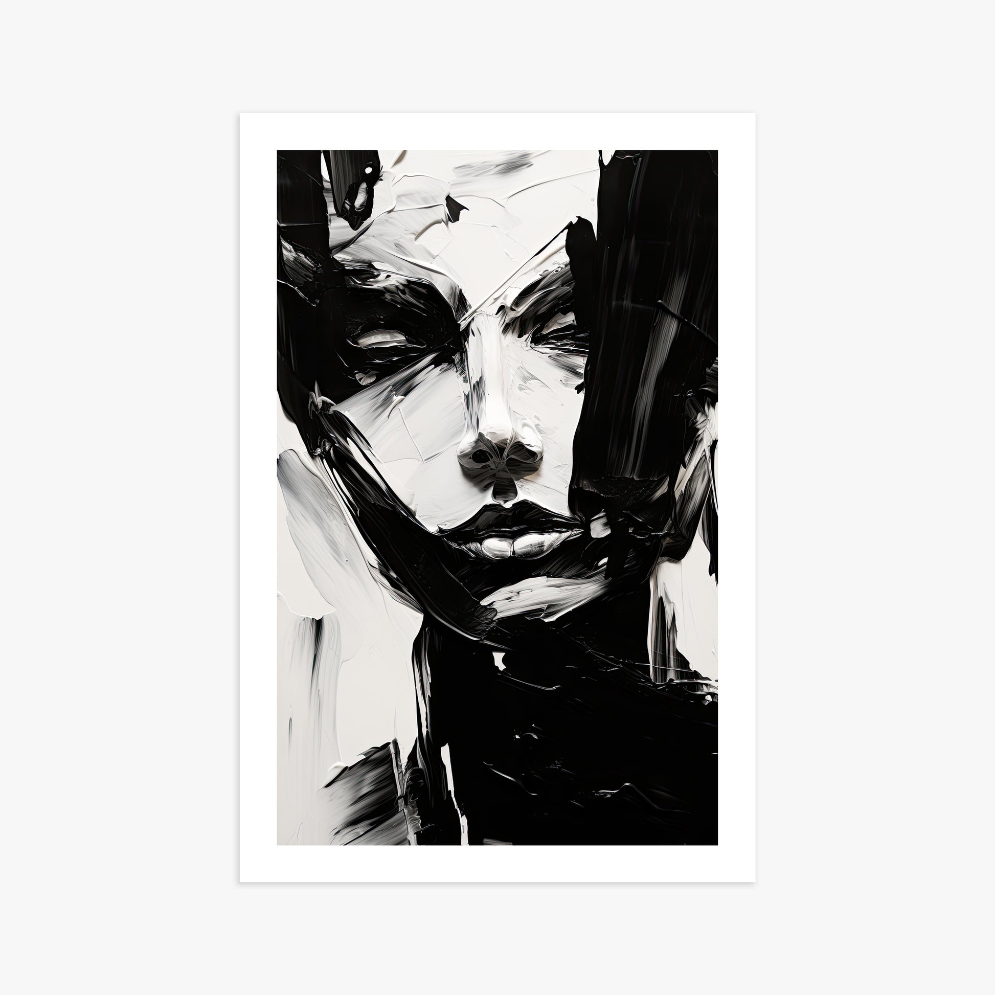Monochrome Whisper, 61x91cm Printed Poster