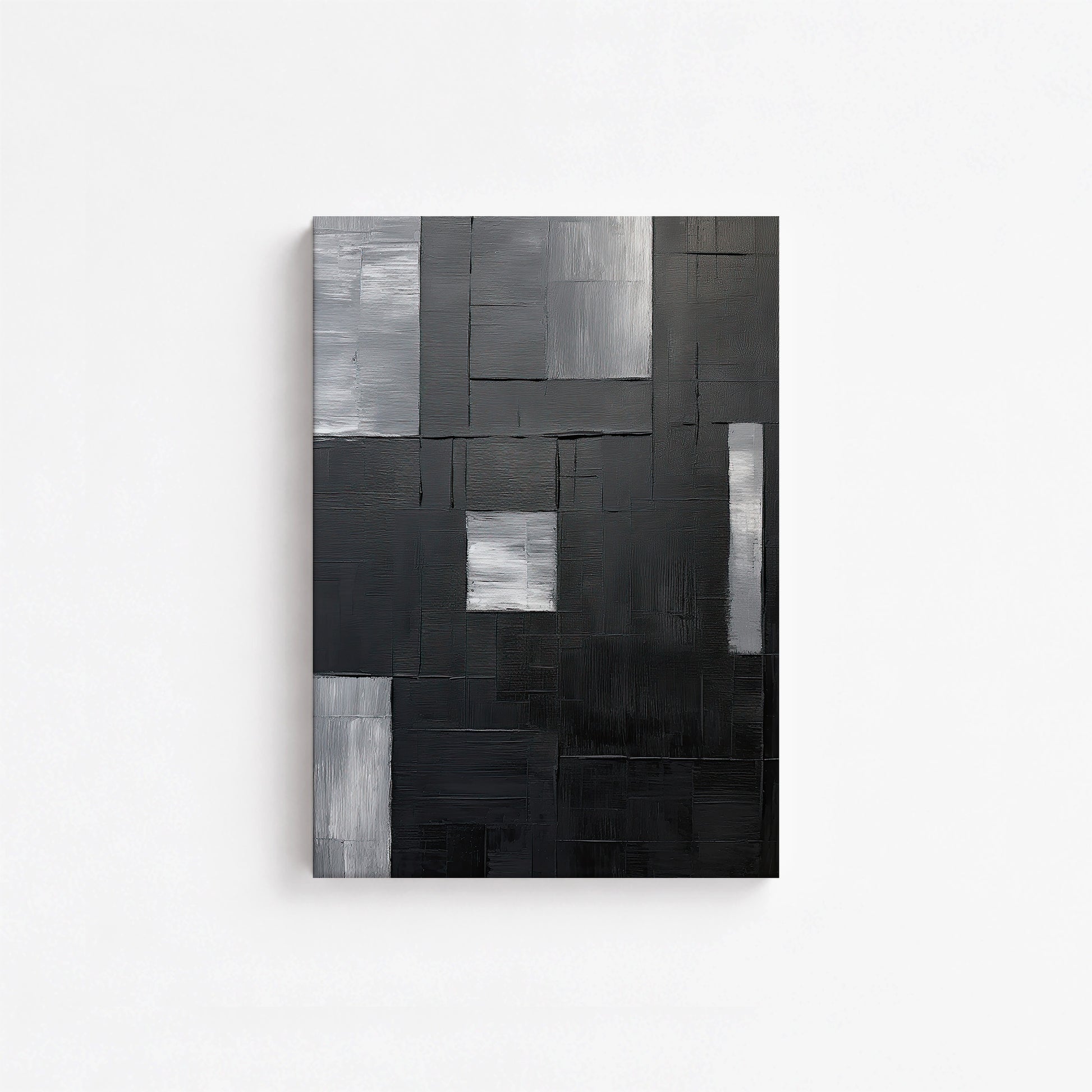 Urban Mosaic, 21x30cm Satin Canvas Art Reproduction