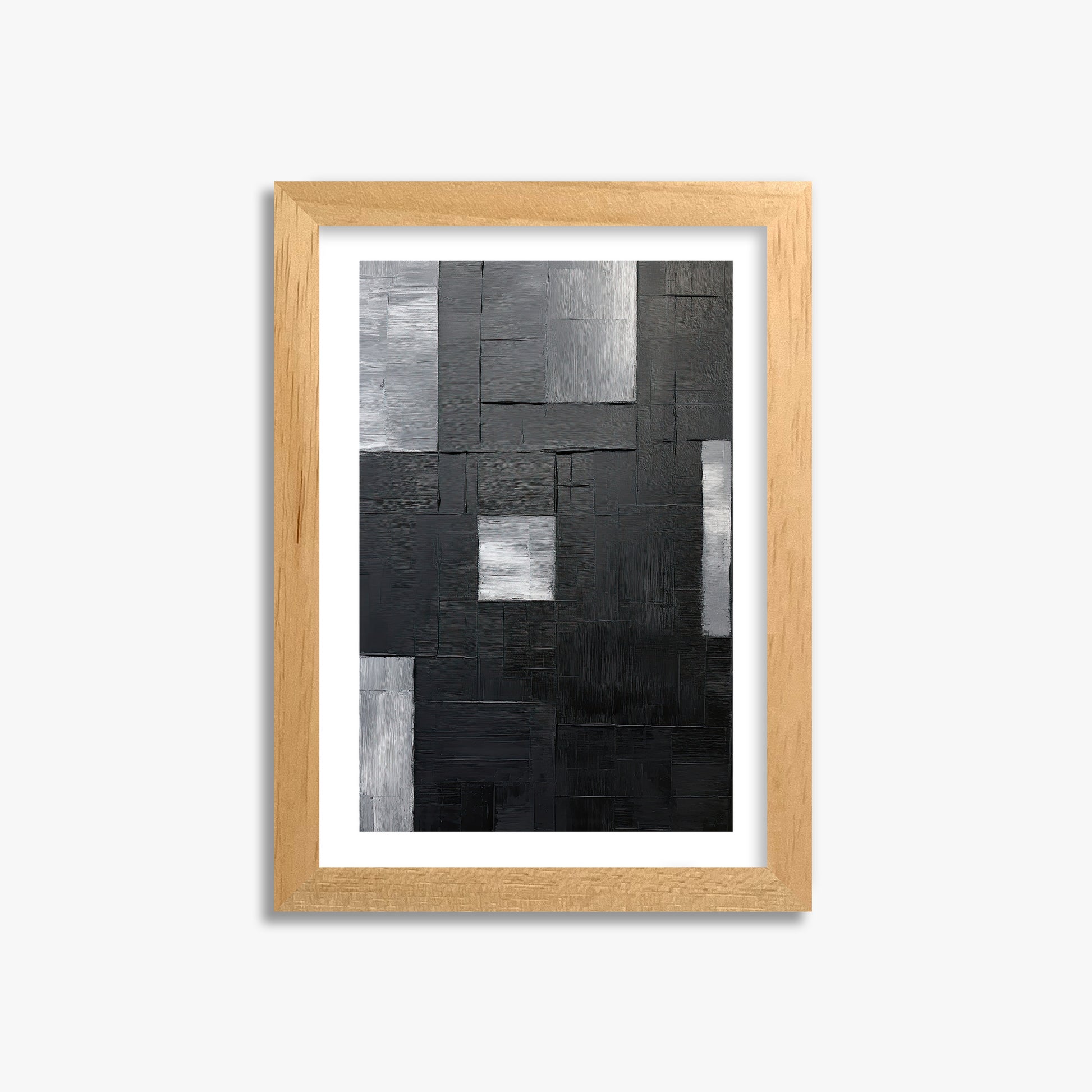 Urban Mosaic, 21x30cm Oak Framed Art Reproduction