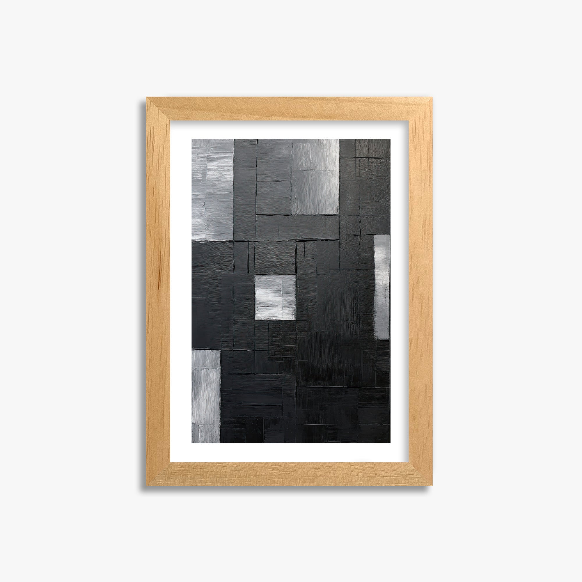 Urban Mosaic, 21x30cm Oak Framed Art Reproduction