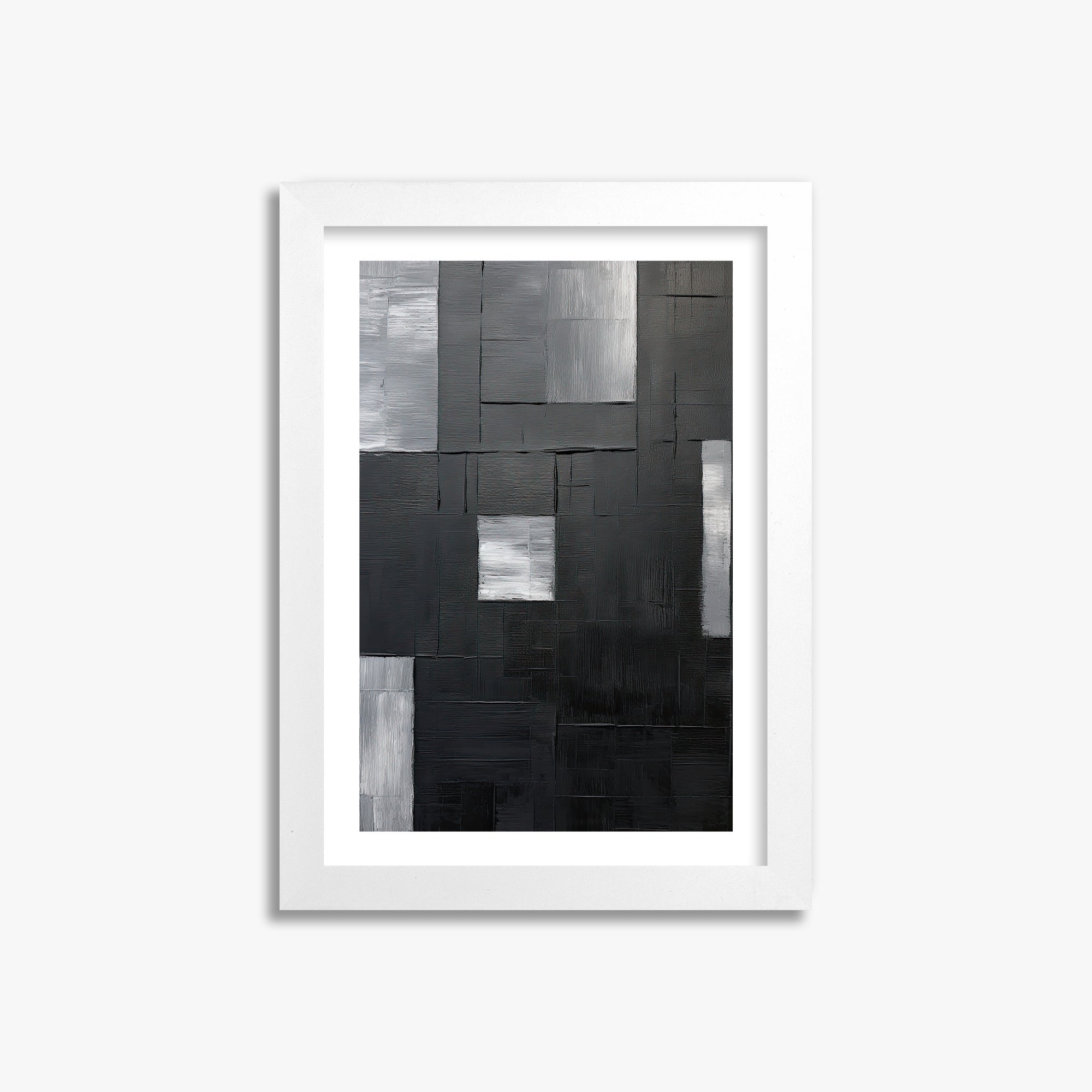 Urban Mosaic, 21x30cm Whitek Framed Art Reproduction