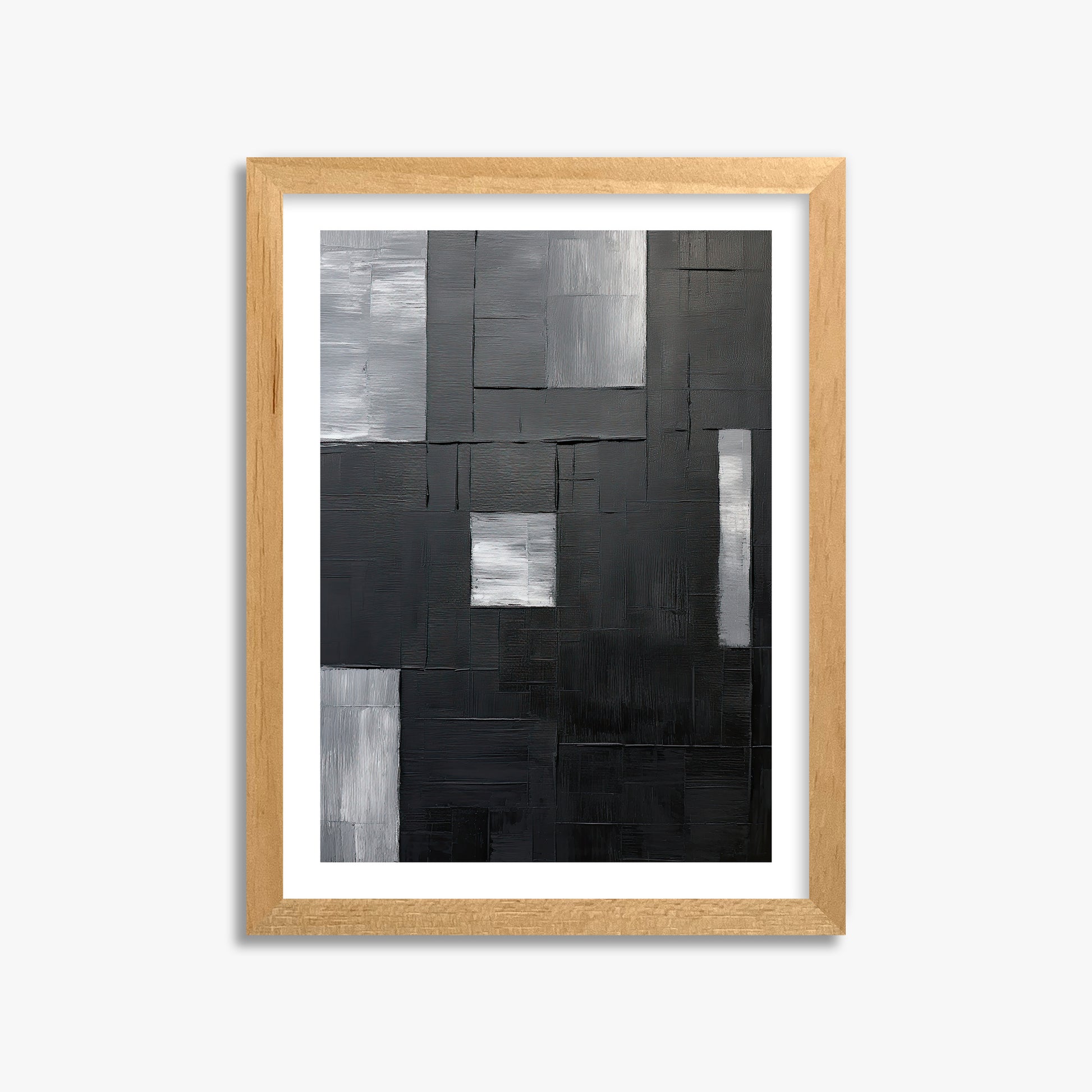 Urban Mosaic, 30x40cm Oak Framed Art Reproduction
