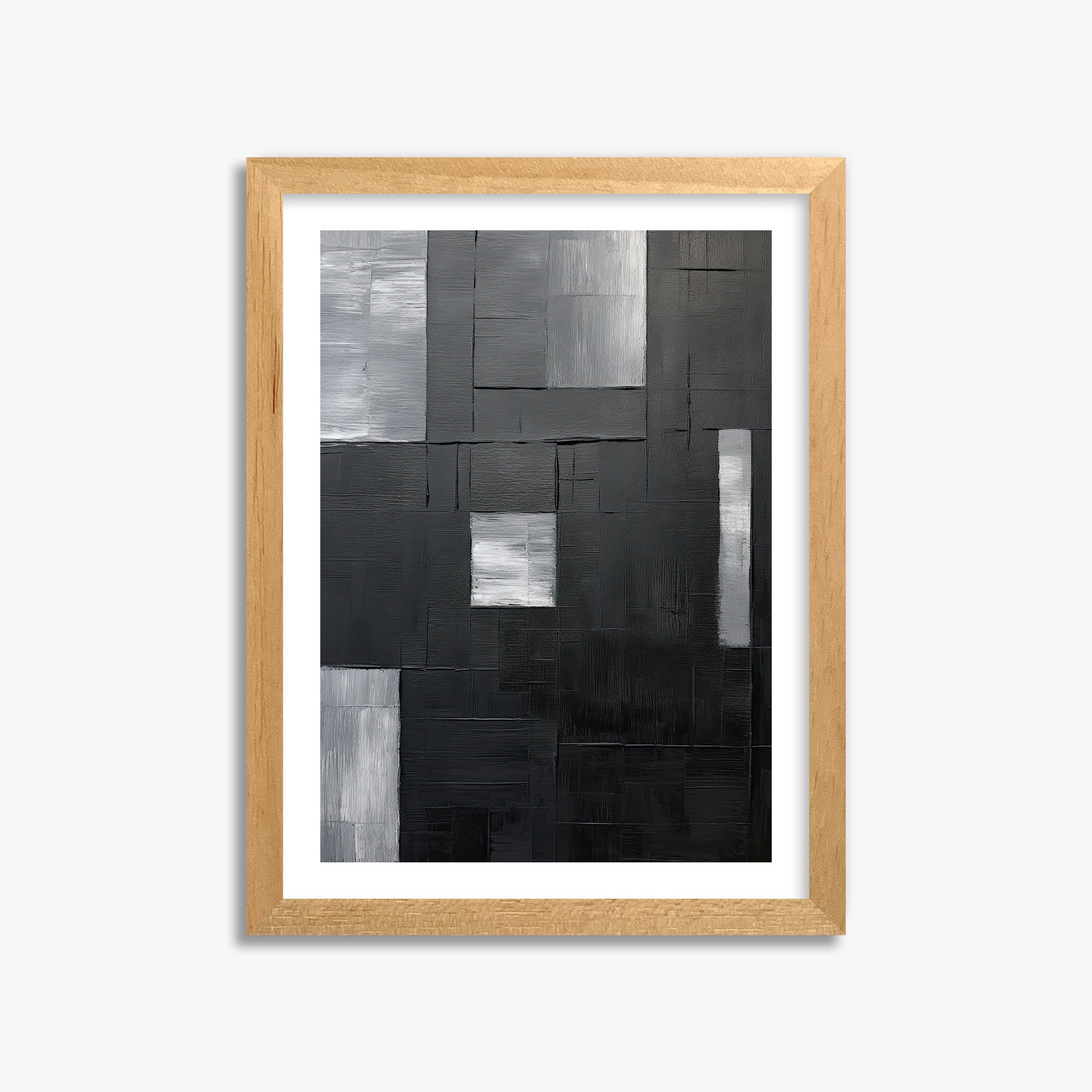Urban Mosaic, 30x40cm Oak Framed Art Reproduction