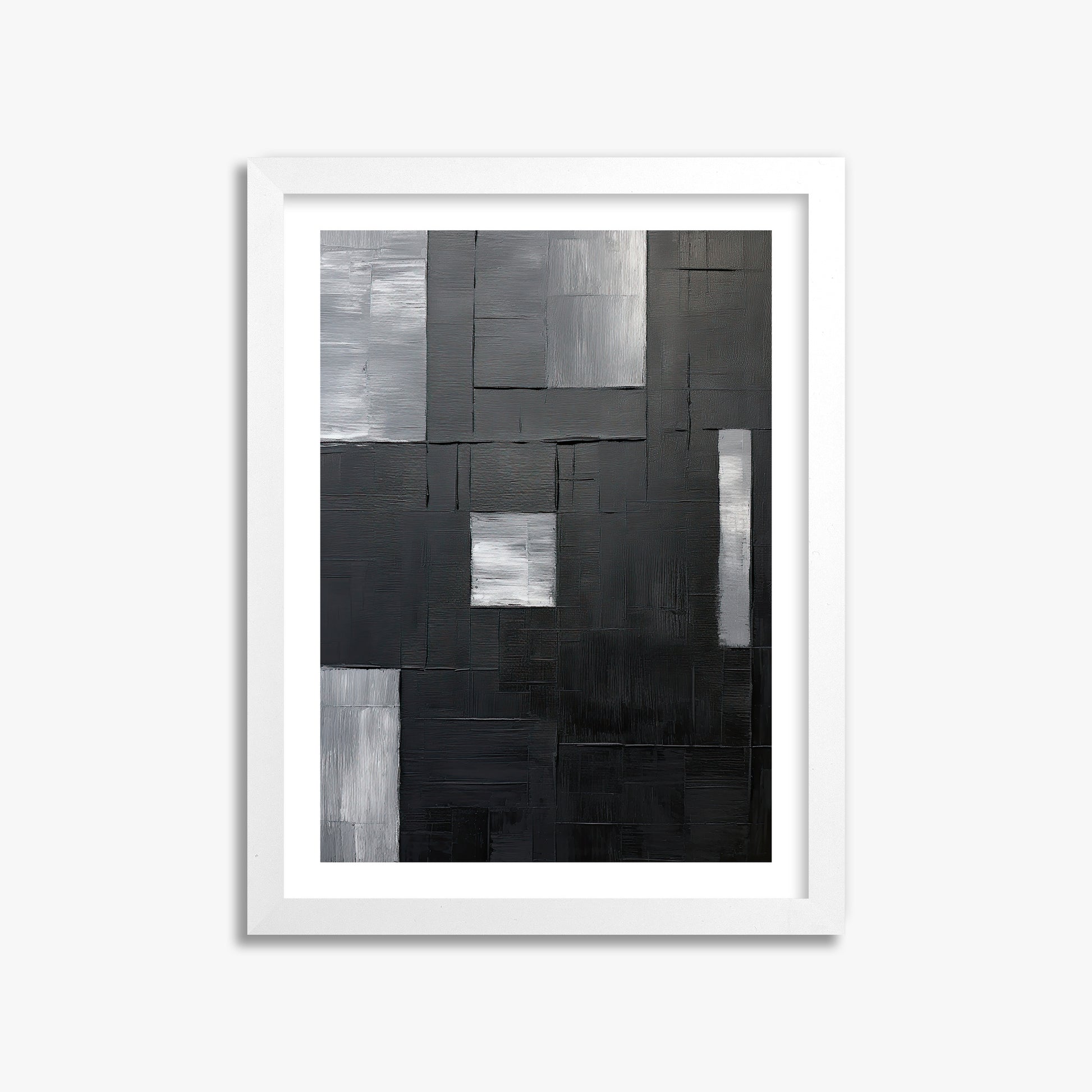 Urban Mosaic, 30x40cm Whitek Framed Art Reproduction