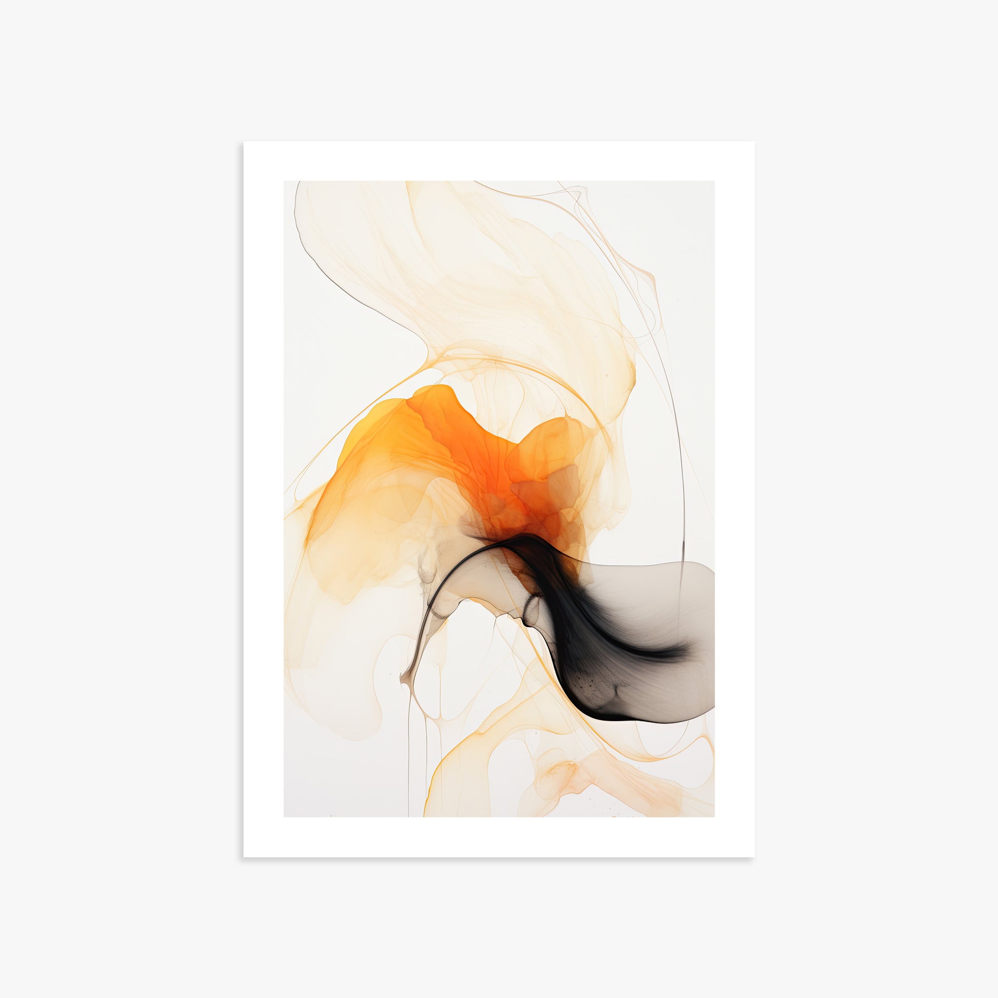 Crimson Veil, 50x70cm Printed Poster