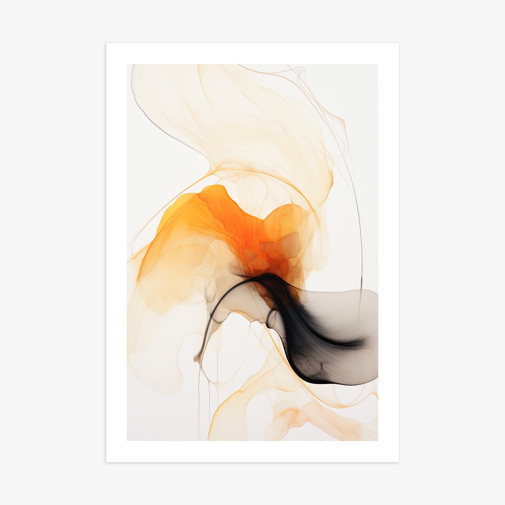 Crimson Veil, 70x100cm Printed Poster