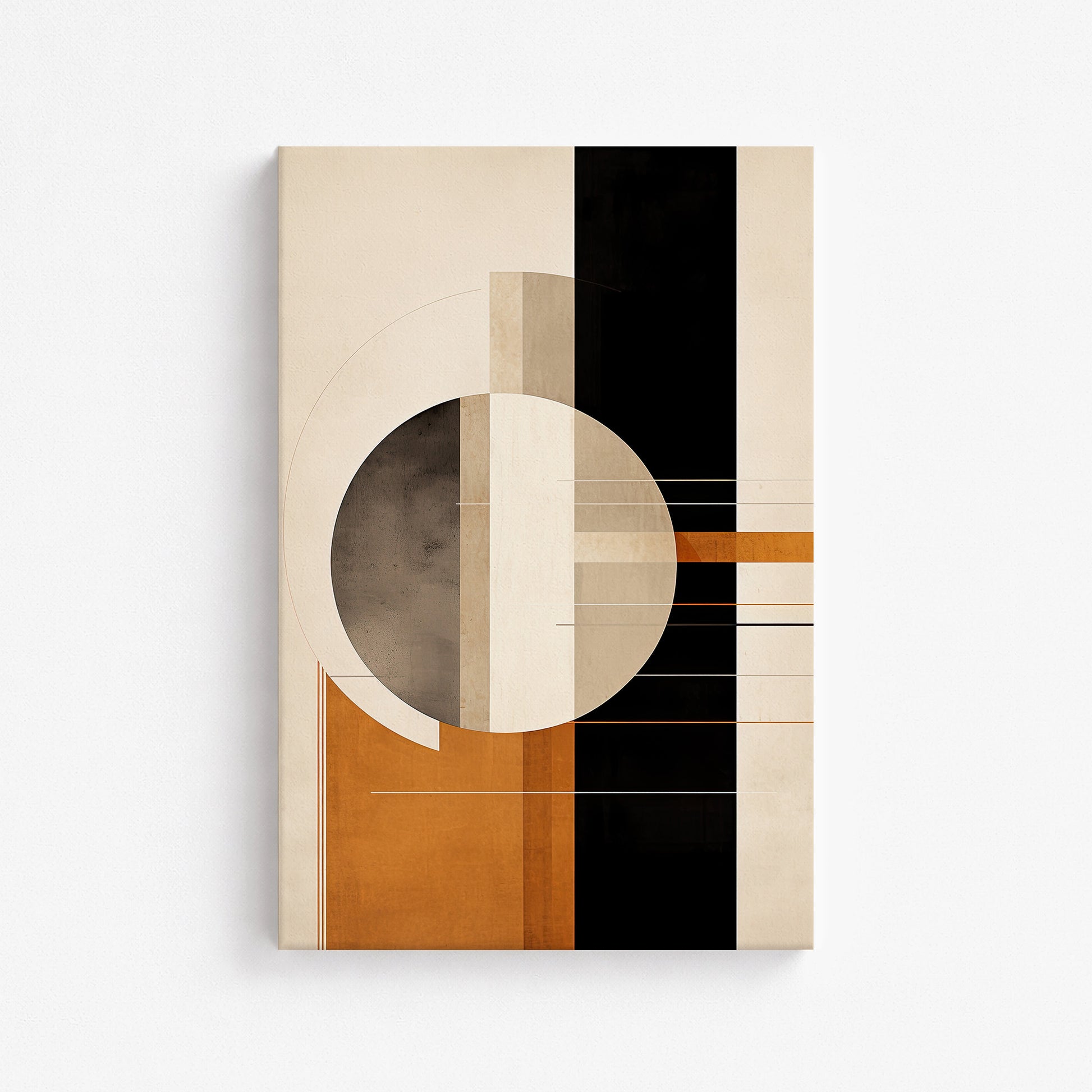 Bauhaus Equilibrium, 61x91cm Satin Canvas Art Reproduction