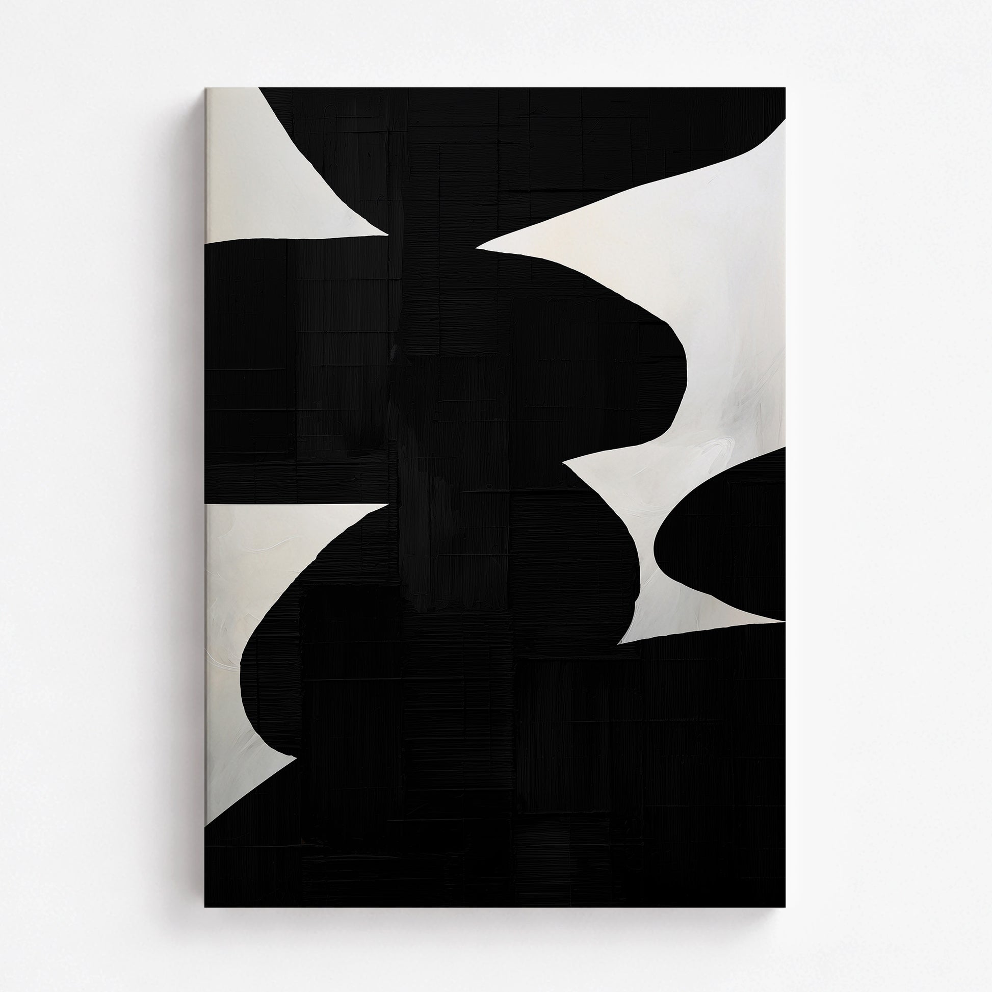Shattered Form, 70x100cm Satin Canvas Art Reproduction