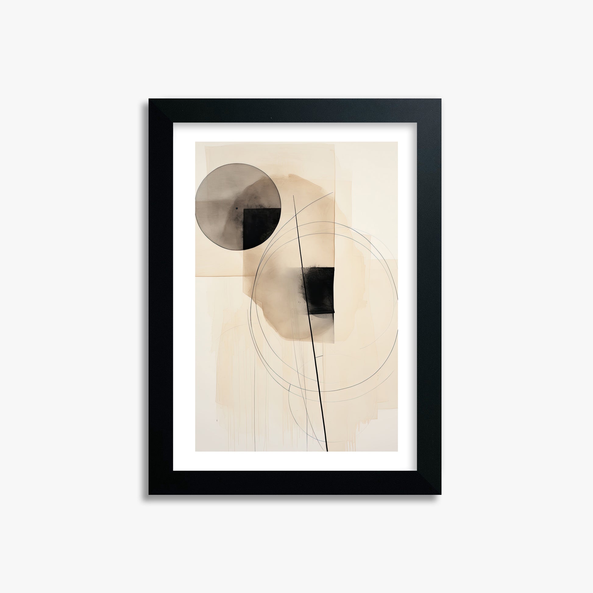 Ethereal Balance, 21x30cm Black Framed Art Reproduction