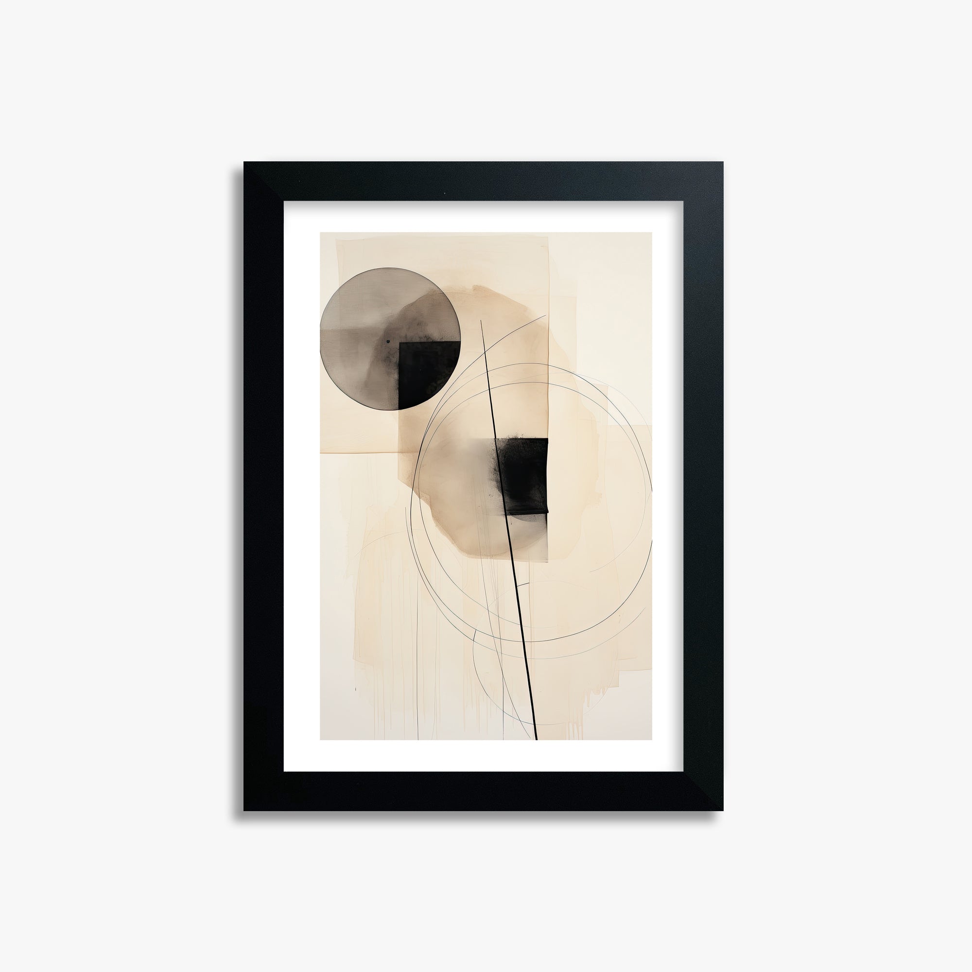 Ethereal Balance, 21x30cm Black Framed Art Reproduction