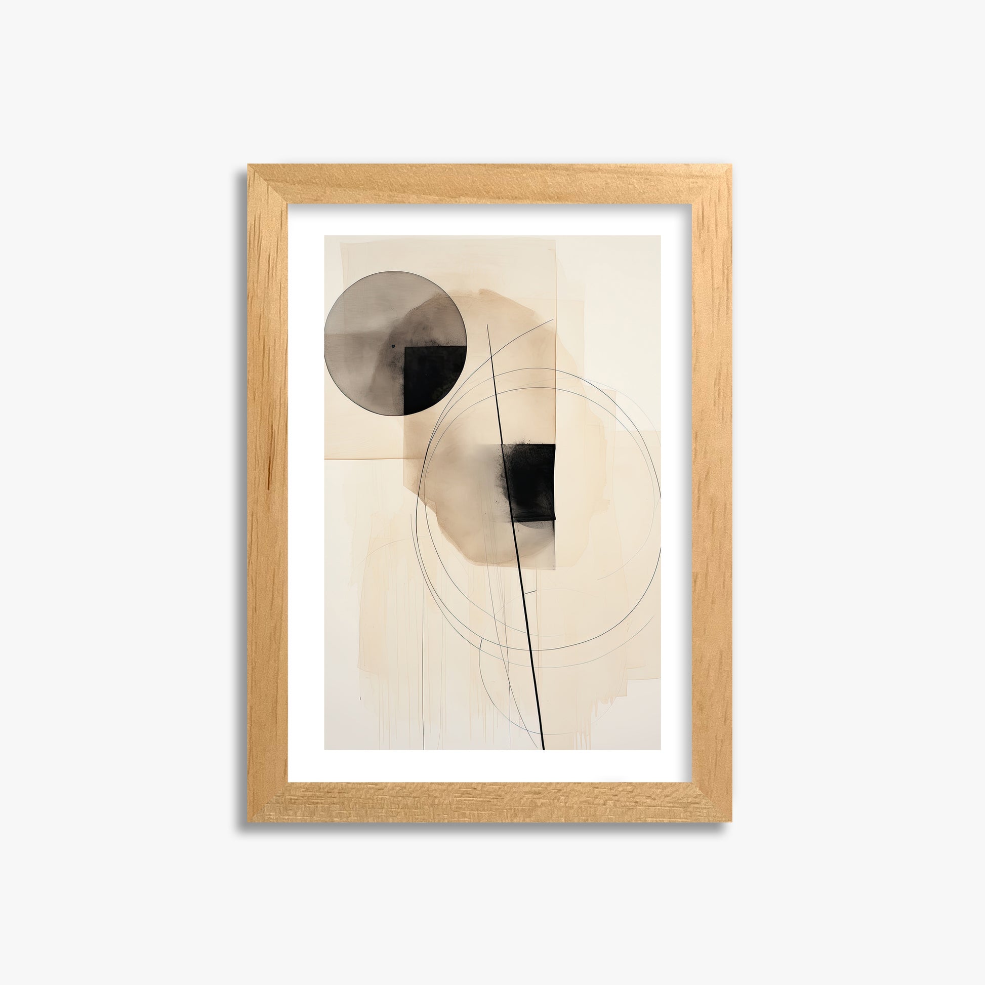 Ethereal Balance, 21x30cm Oak Framed Art Reproduction
