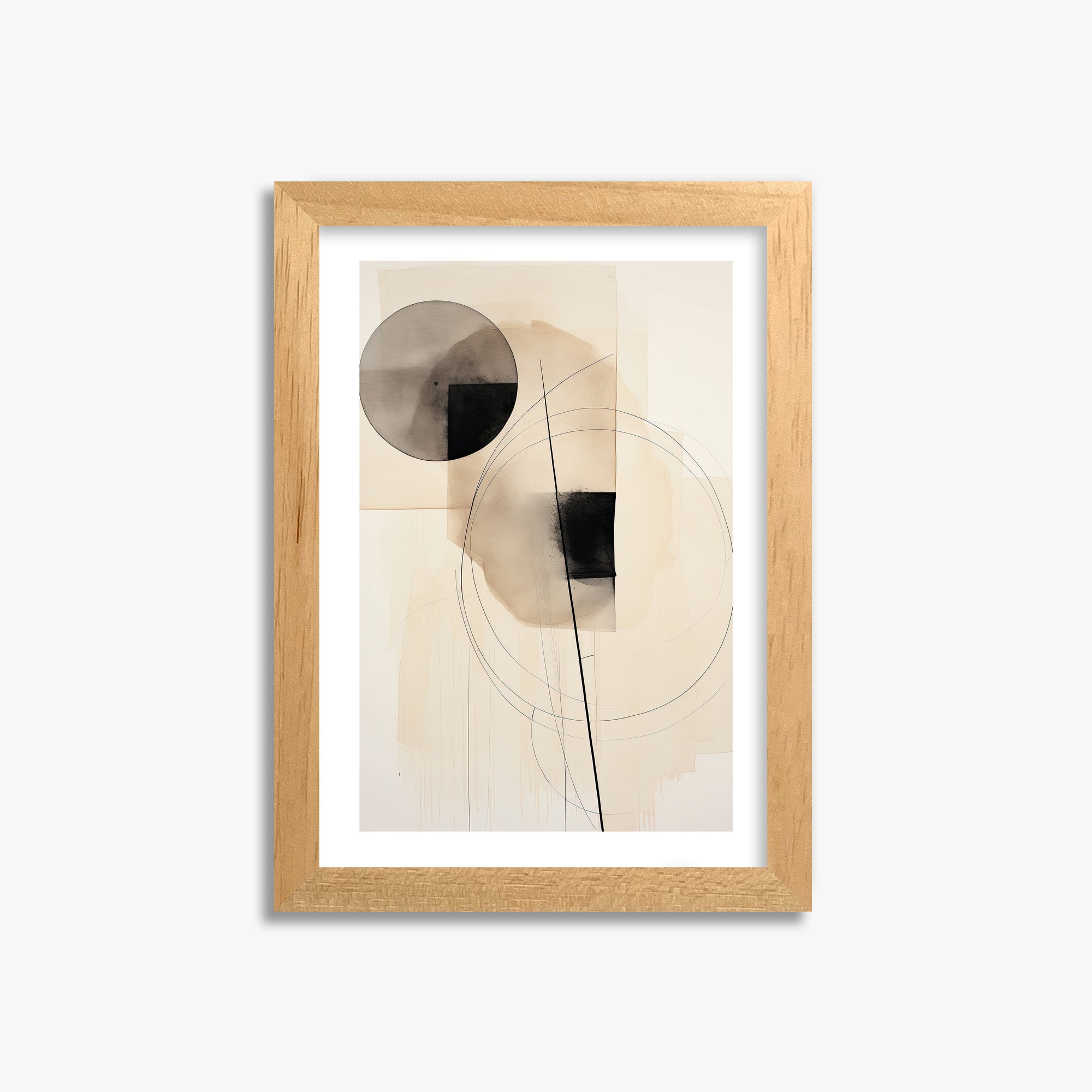 Ethereal Balance, 21x30cm Oak Framed Art Reproduction