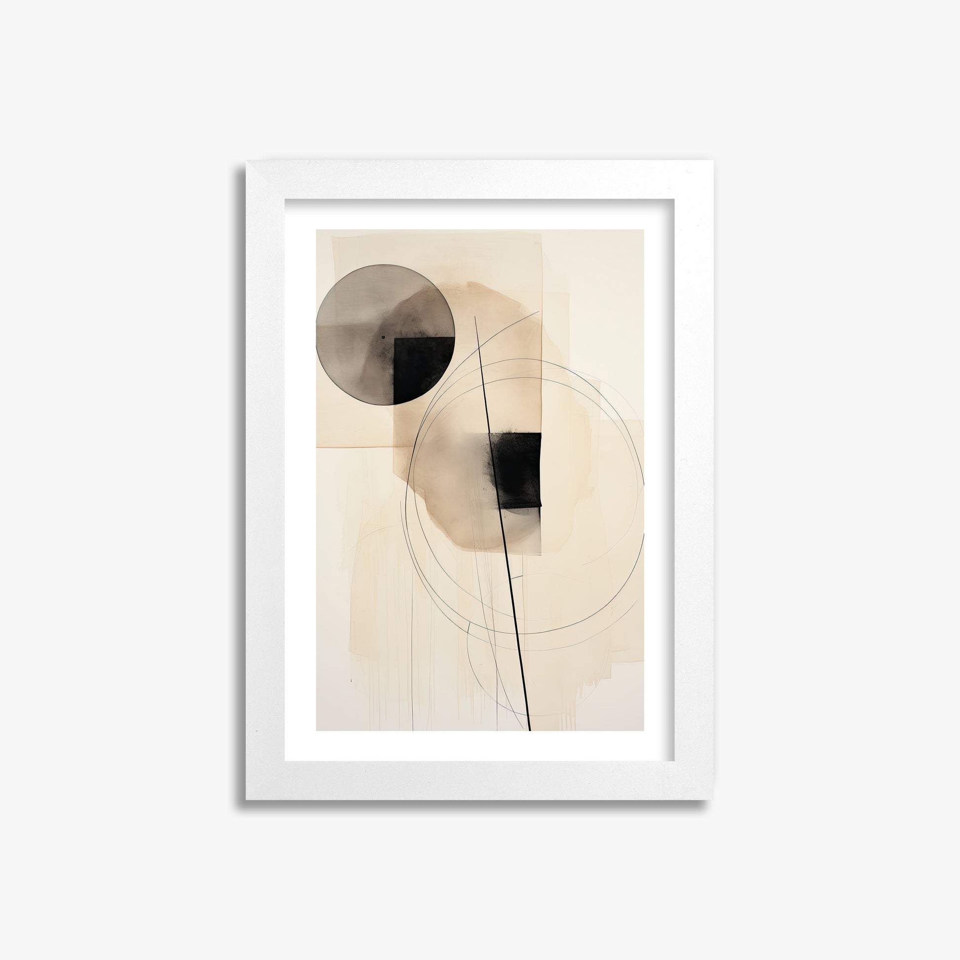 Ethereal Balance, 21x30cm Whitek Framed Art Reproduction