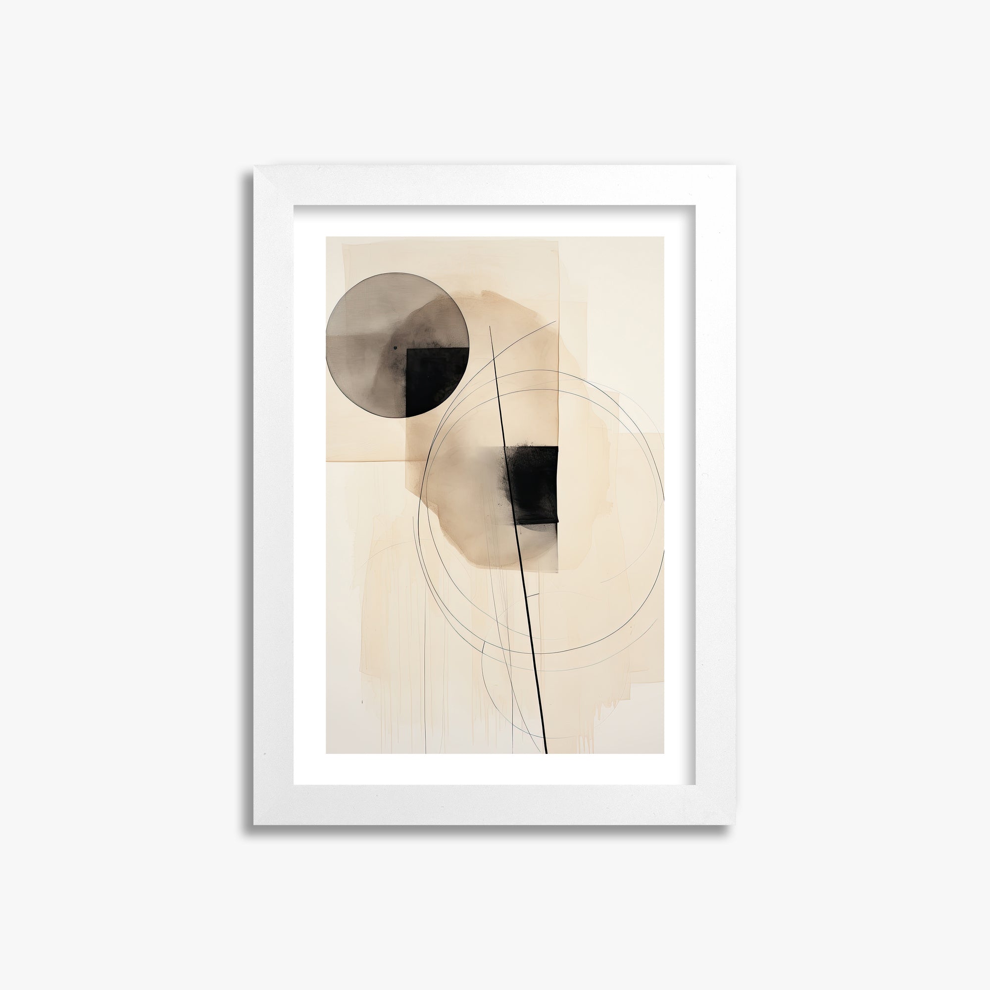 Ethereal Balance, 21x30cm Whitek Framed Art Reproduction