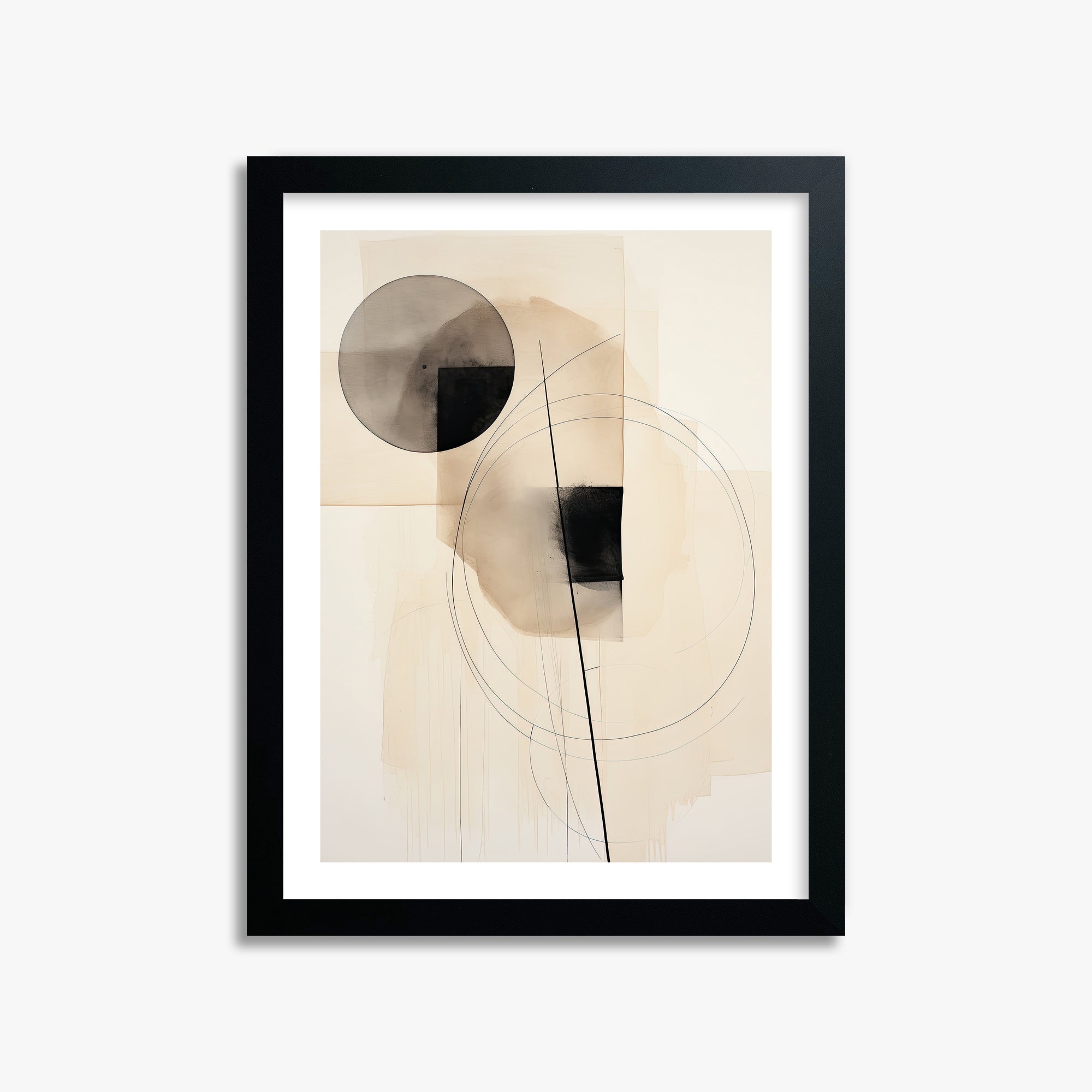 Ethereal Balance, 30x40cm Black Framed Art Reproduction