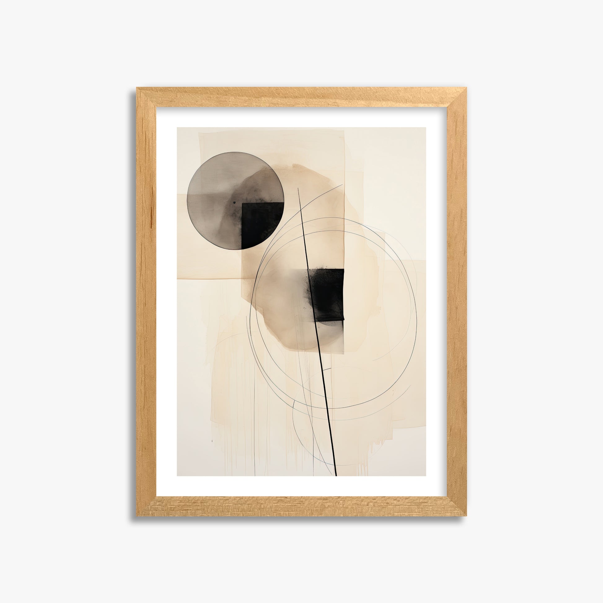Ethereal Balance, 30x40cm Oak Framed Art Reproduction