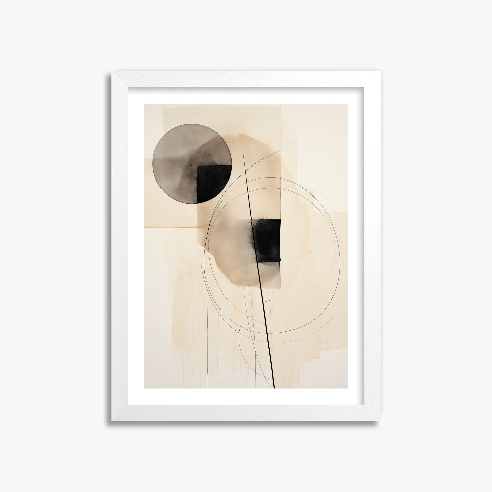 Ethereal Balance, 30x40cm Whitek Framed Art Reproduction