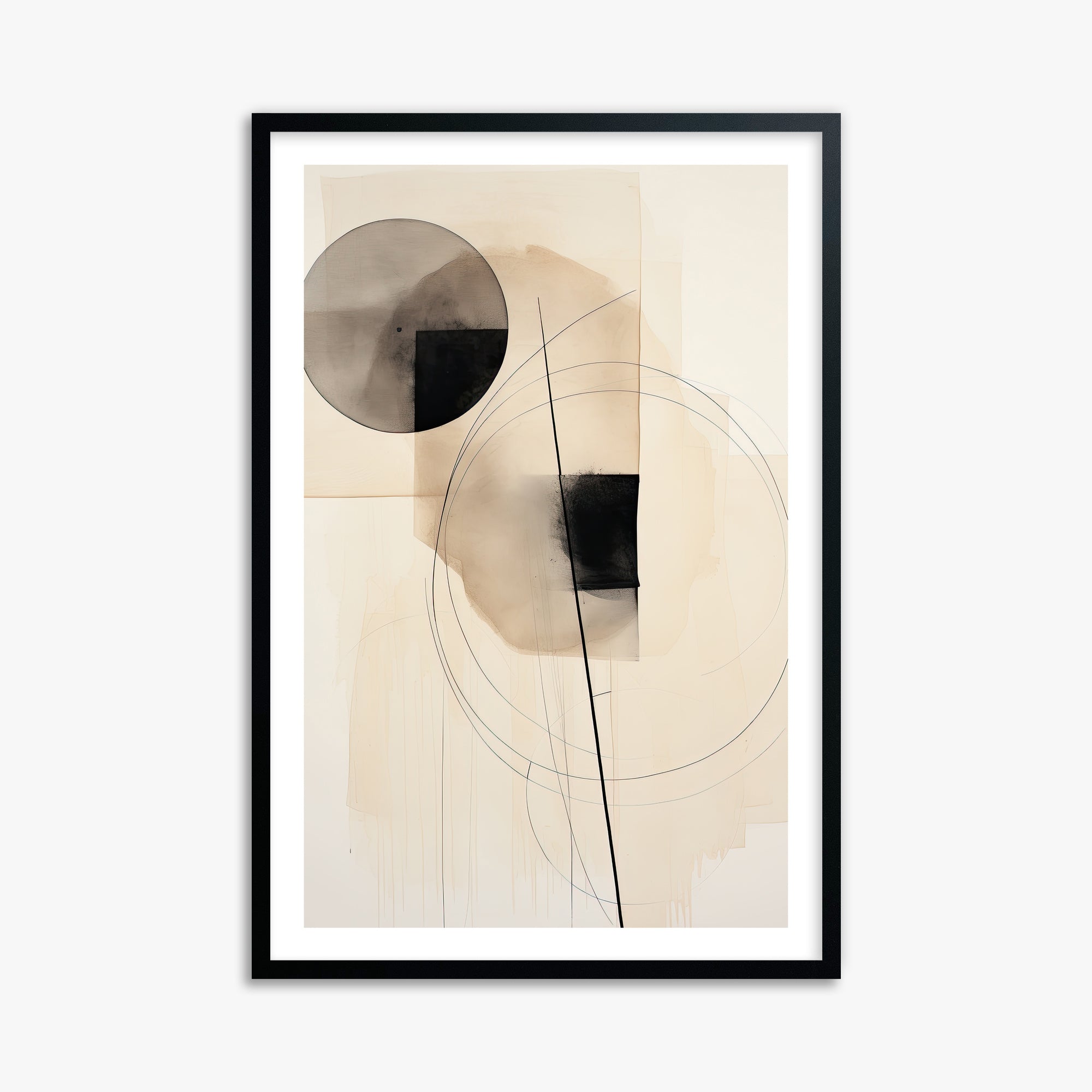 Ethereal Balance, 61x91cm Black Framed Art Reproduction