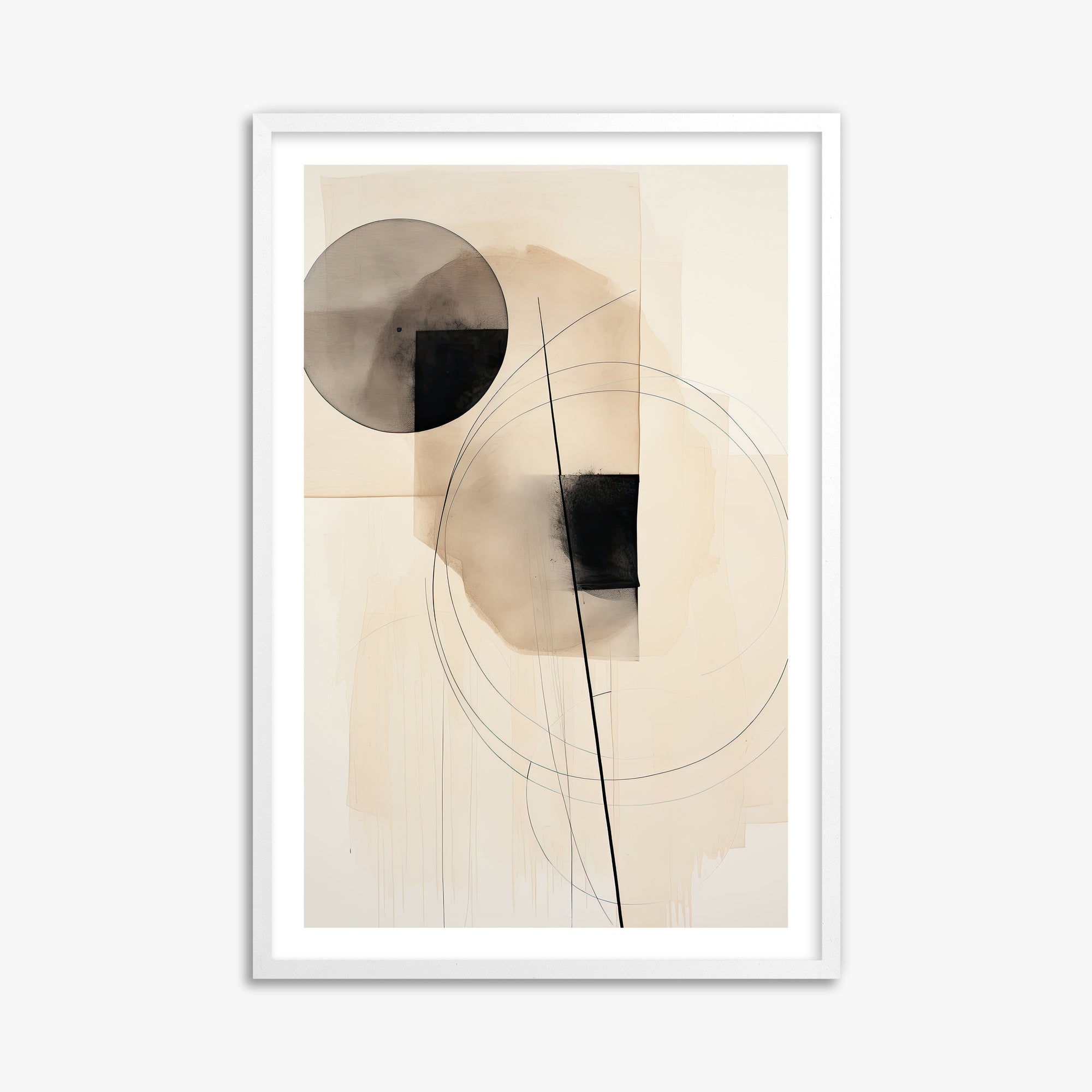 Ethereal Balance, 61x91cm Whitek Framed Art Reproduction