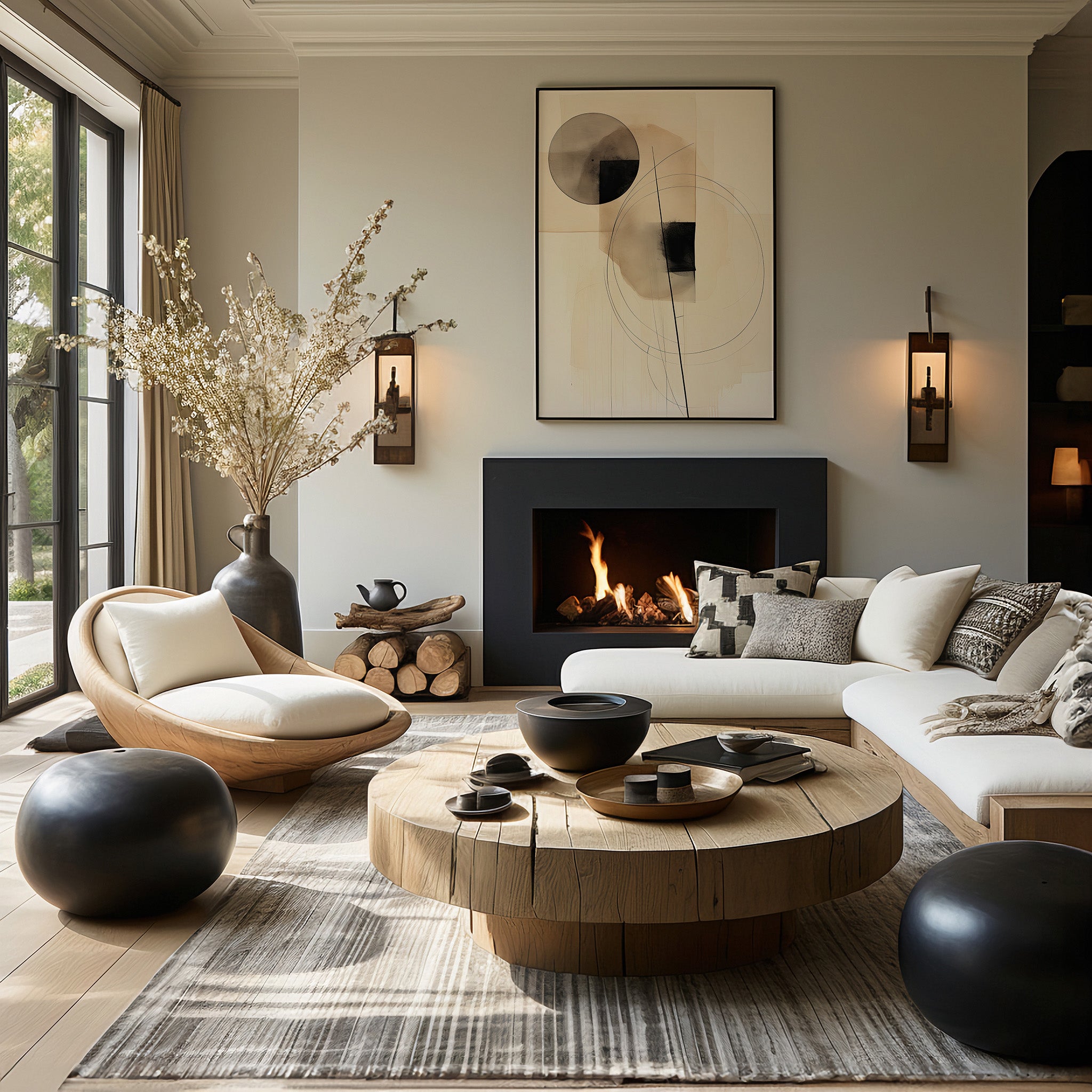 Design Concept No. 39 for Ethereal Balance Modern Poster Art