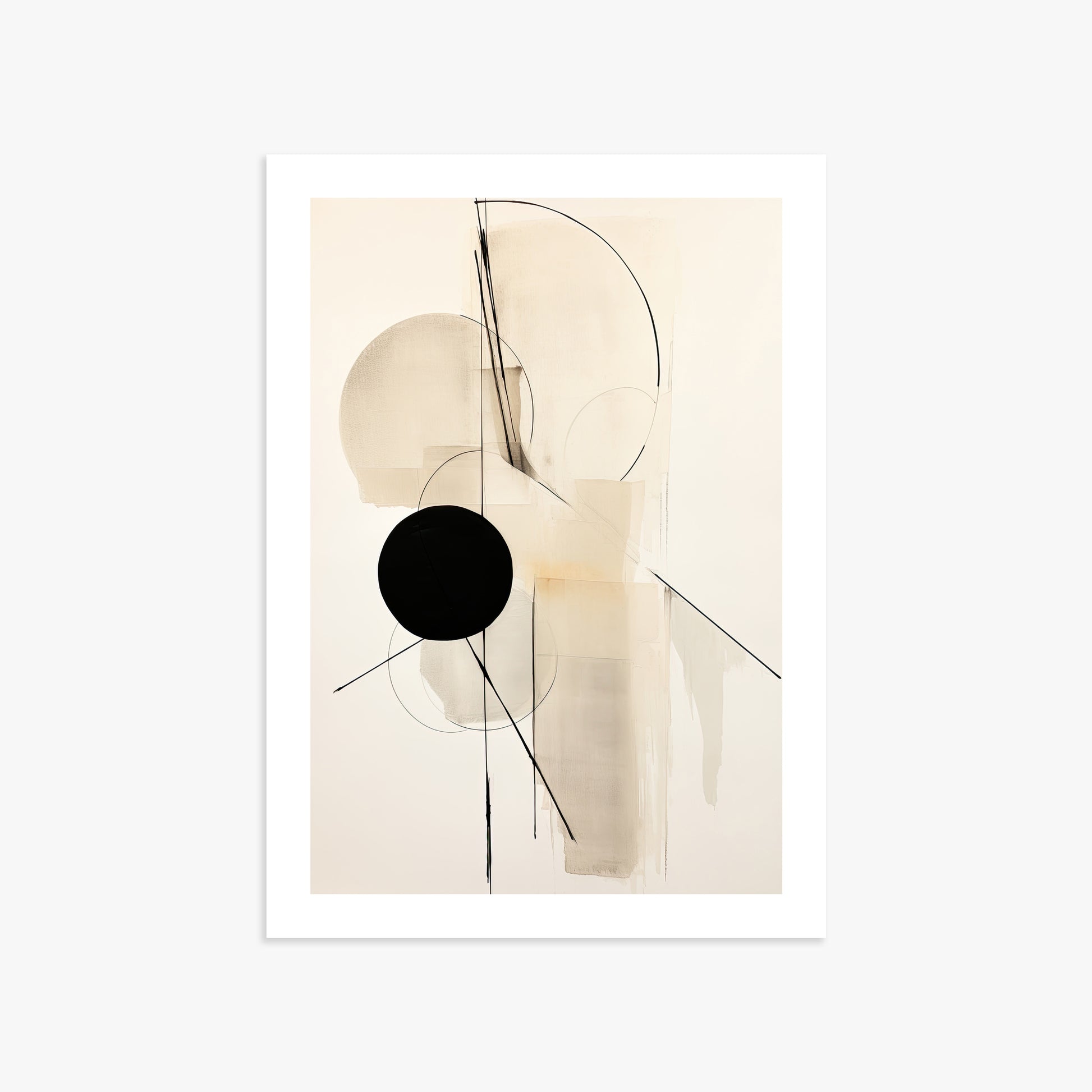 Linear Confluence, 50x70cm Printed Poster
