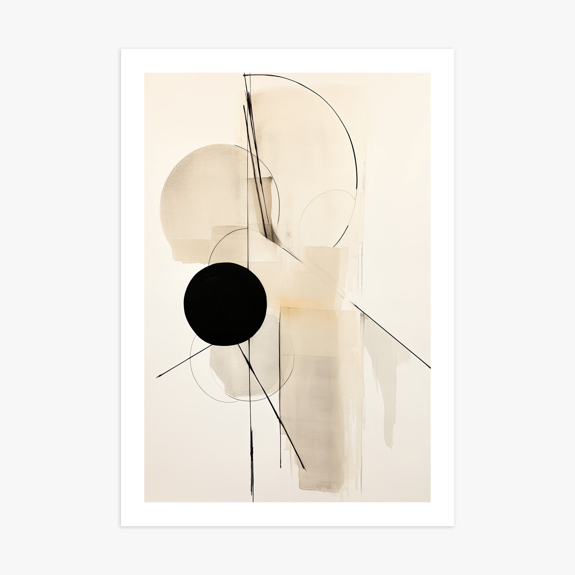 Linear Confluence, 70x100cm Printed Poster