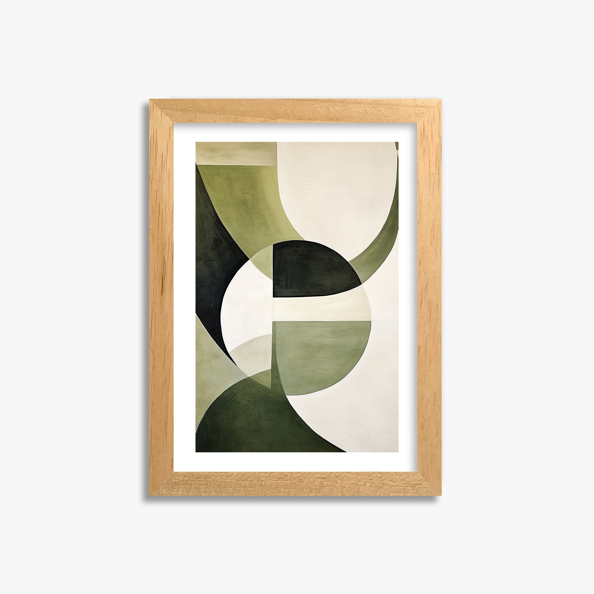 Emerald Eclipse, 21x30cm Oak Framed Art Reproduction