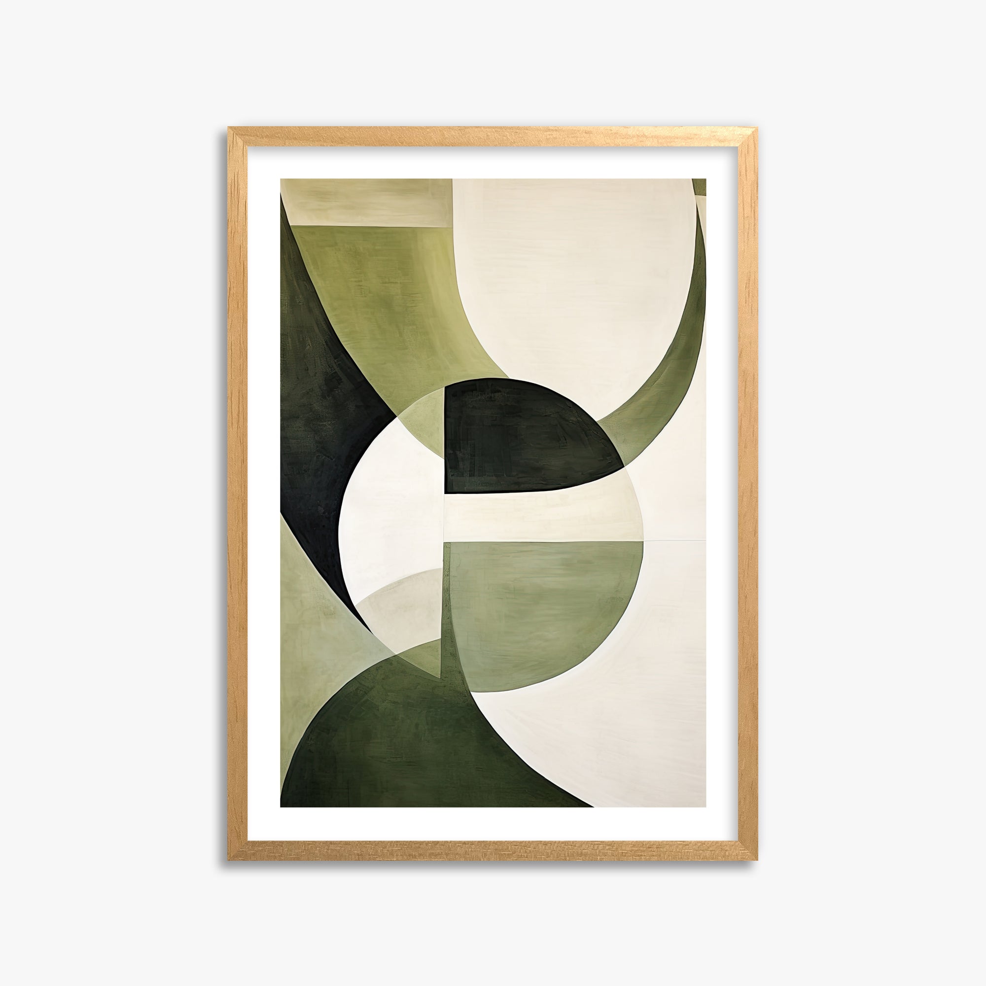 Emerald Eclipse, 50x70cm Oak Framed Art Reproduction