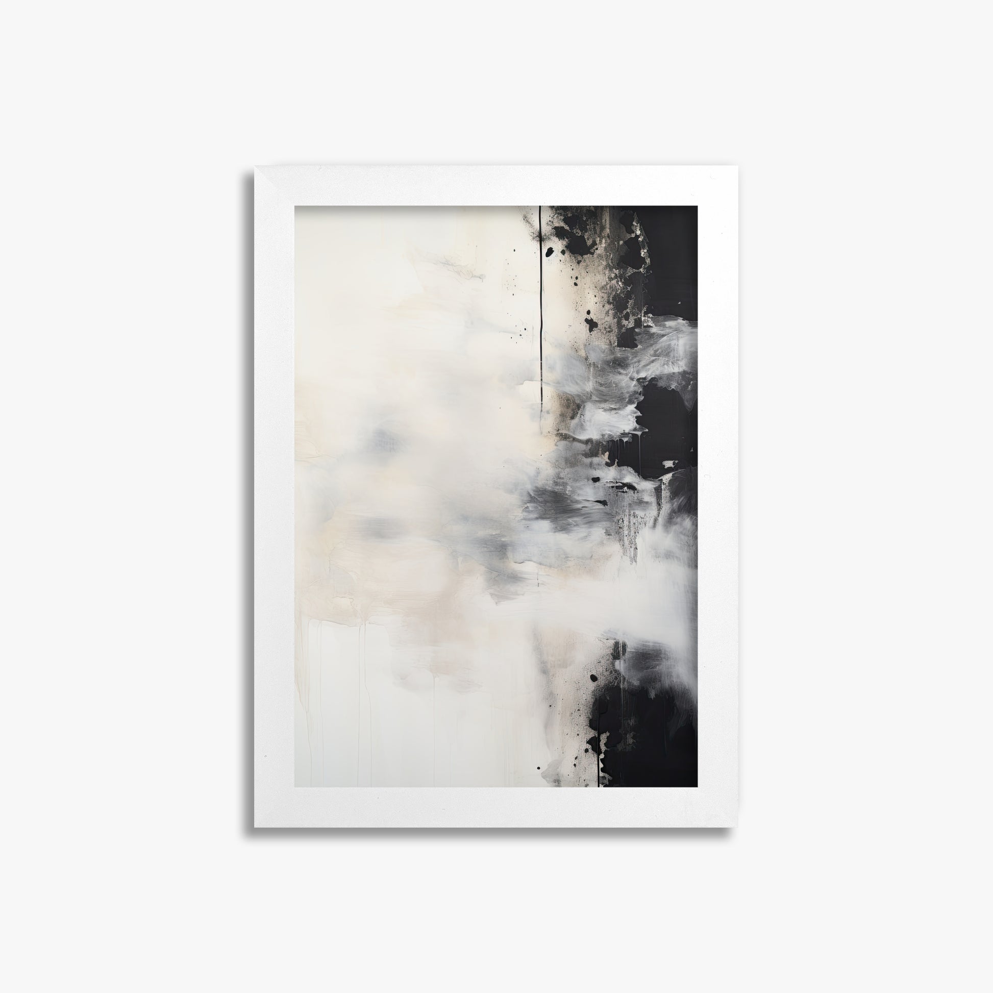 Phantom Cloud, 21x30cm Framed Poster With White Frame
