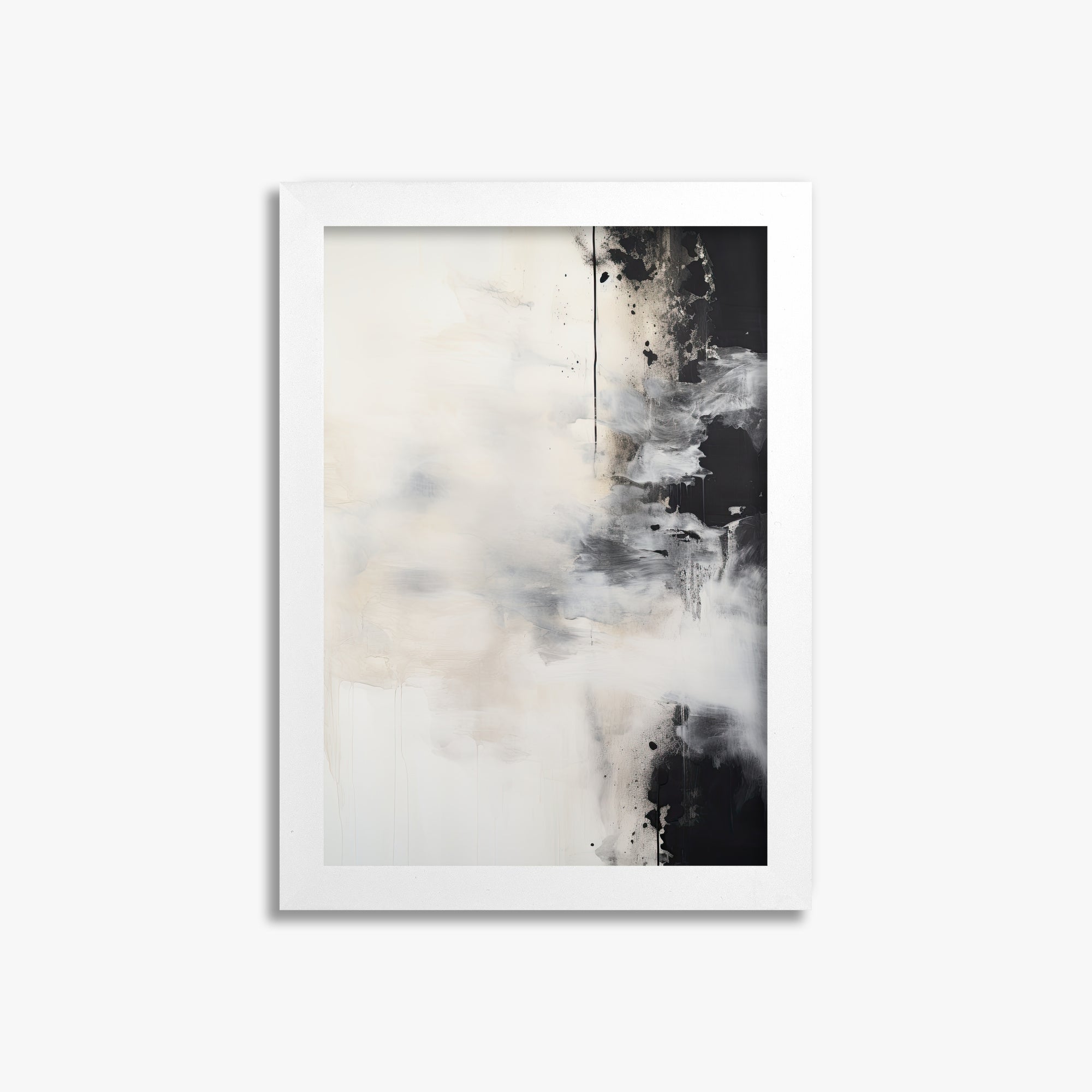 Phantom Cloud, 21x30cm Framed Poster With White Frame