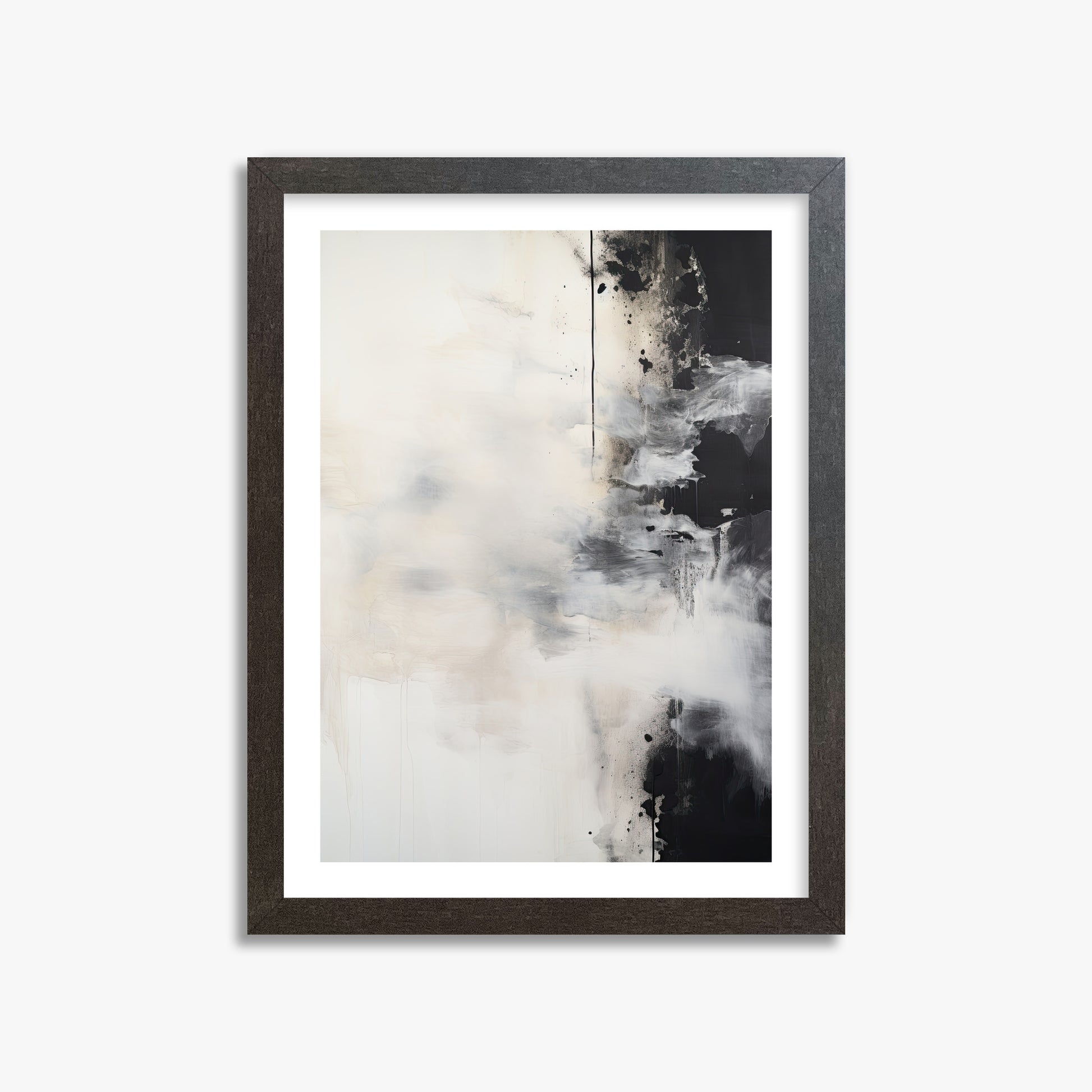 Phantom Cloud, 30x40cm Framed Art Reproduction With Espresso Frame