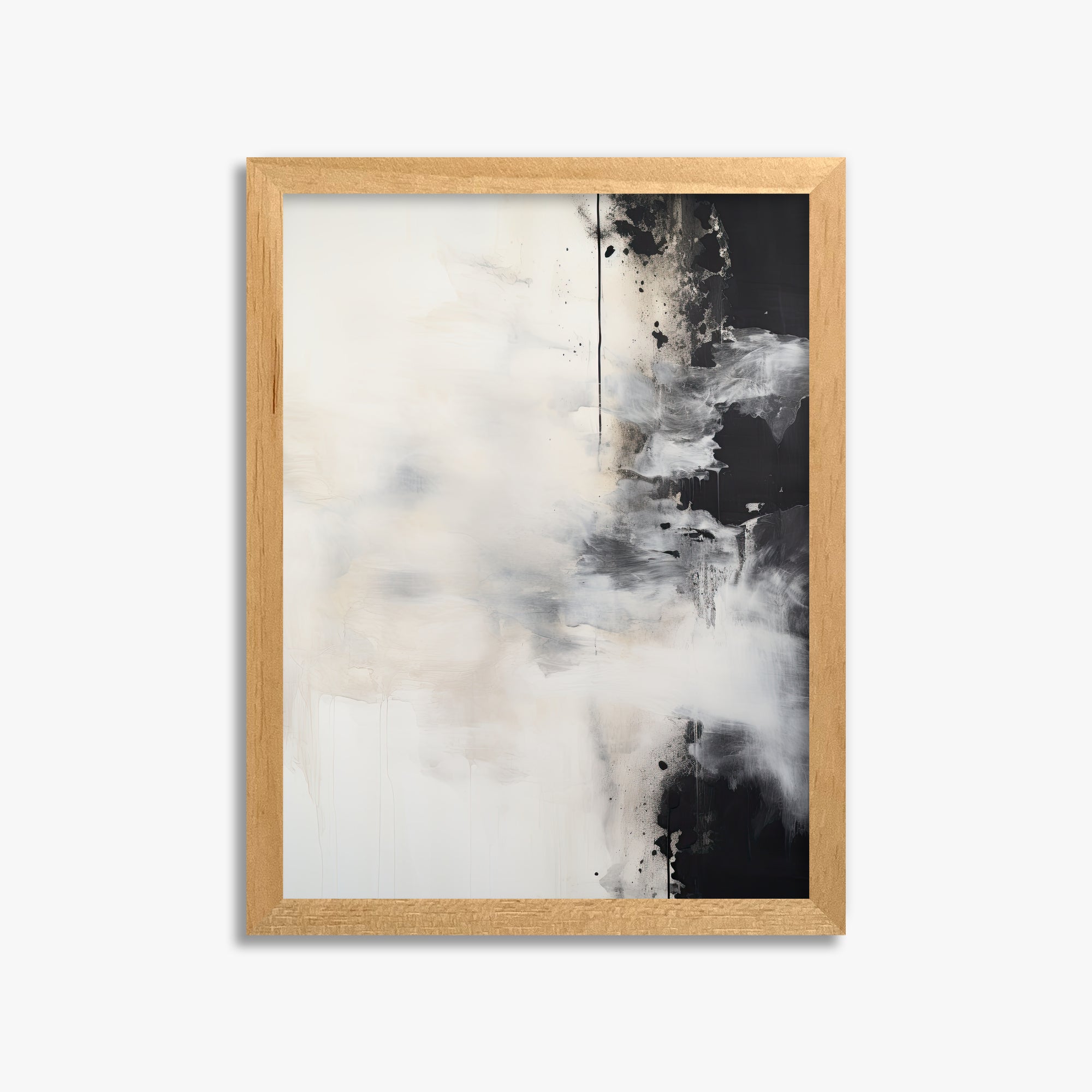 Phantom Cloud, 30x40cm Framed Poster With Oak Frame