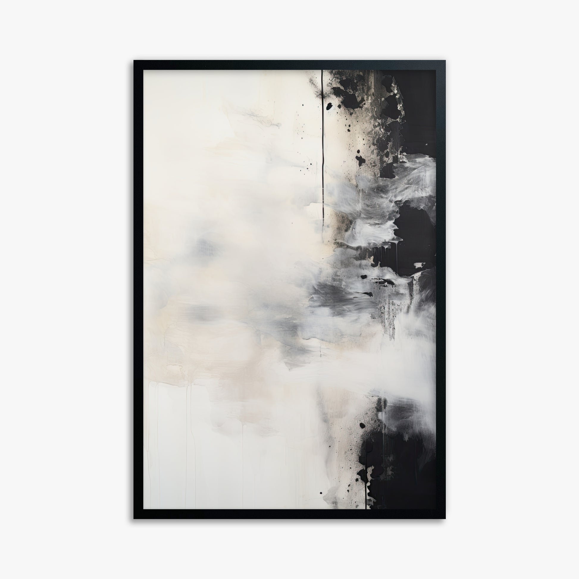 Phantom Cloud, 61x91cm Framed Poster With Black Frame