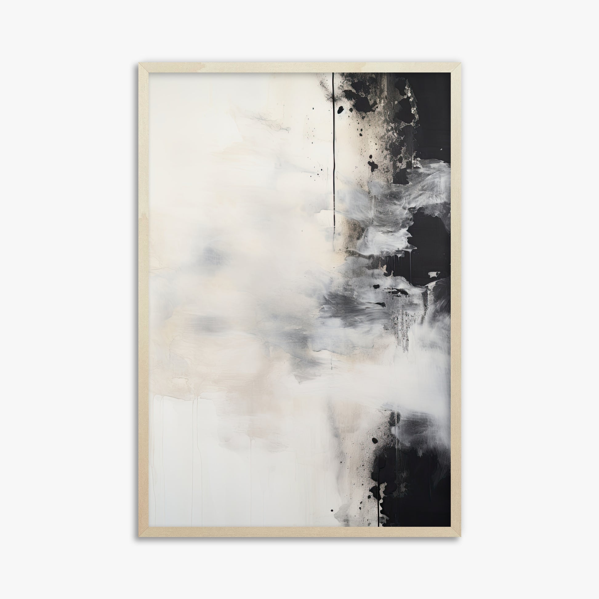Phantom Cloud, 61x91cm Framed Art Reproduction With Lime Wood Frame