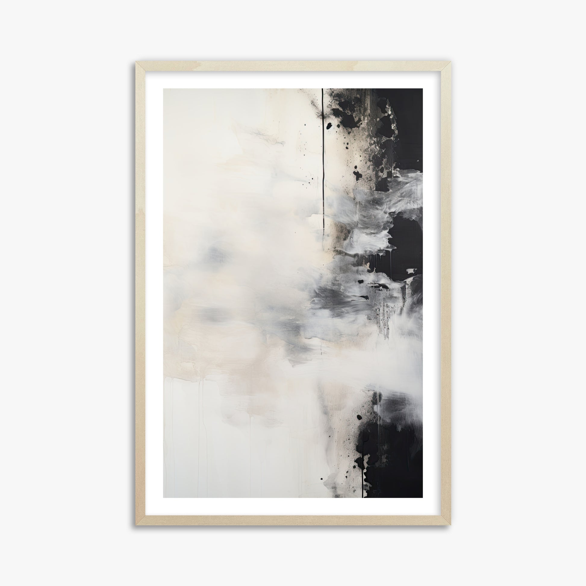 Phantom Cloud, 61x91cm Framed Art Reproduction With Lime Wood Frame