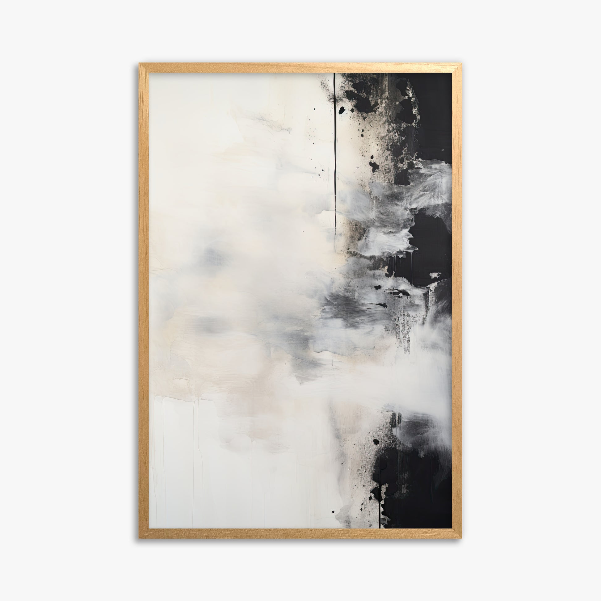 Phantom Cloud, 61x91cm Framed Poster With Oak Frame