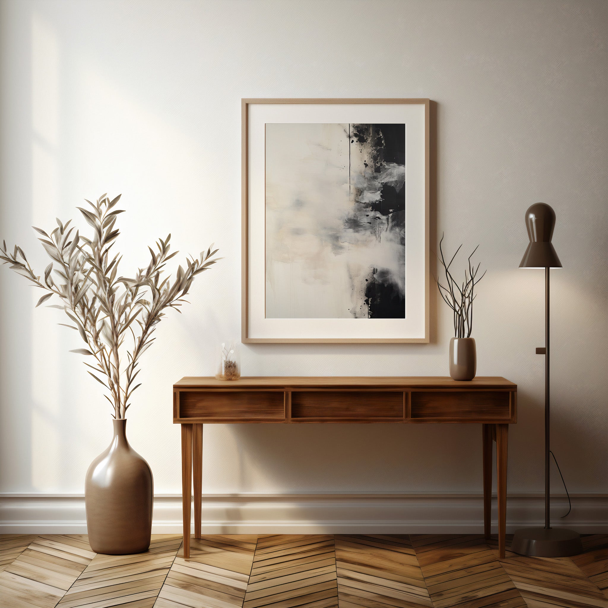 Design Concept No. 37 for Phantom Cloud Modern Poster Art