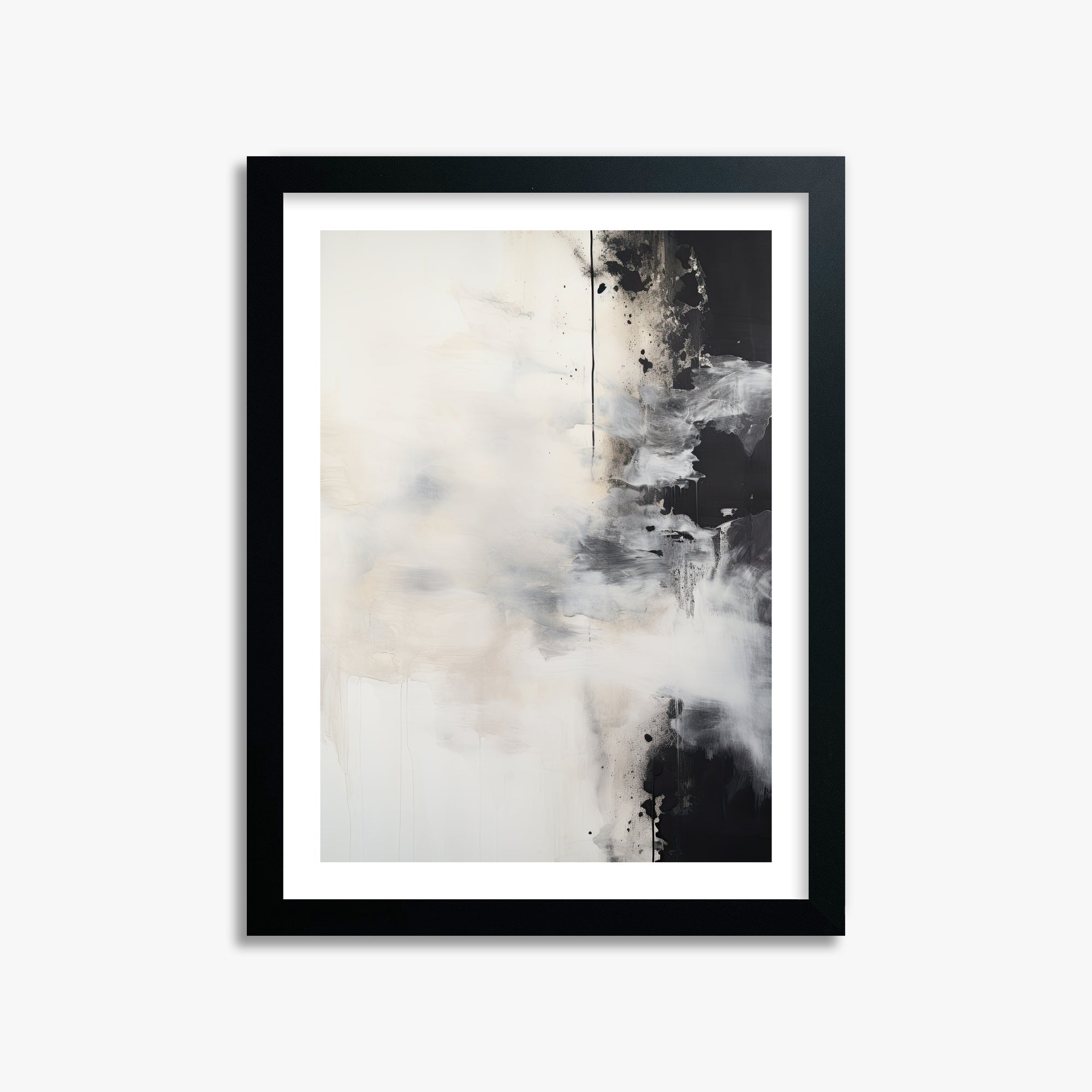 Phantom Cloud, 30x40cm Black Framed Art Reproduction