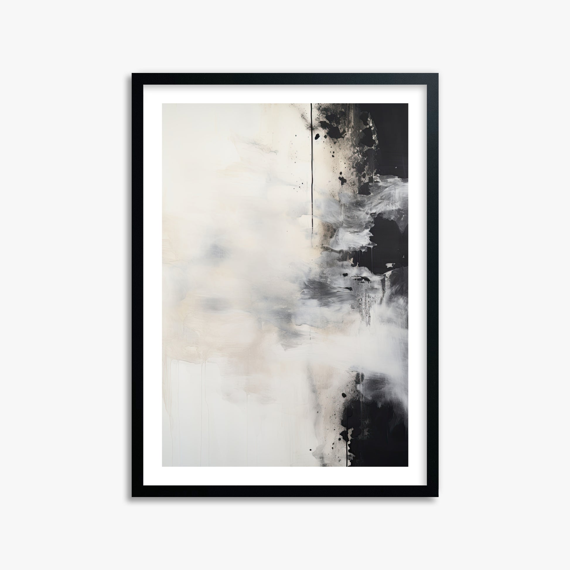 Phantom Cloud, 50x70cm Black Framed Art Reproduction