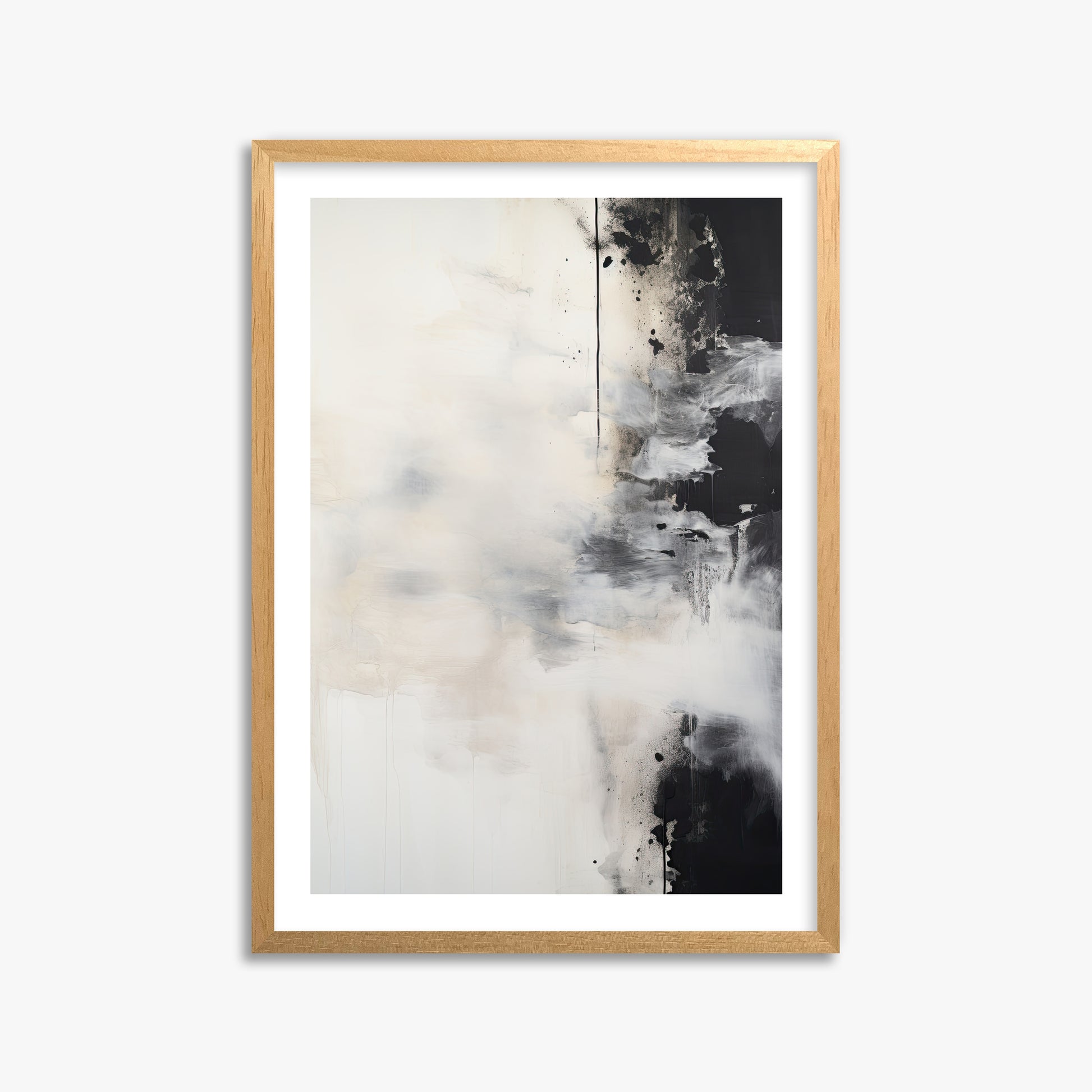 Phantom Cloud, 50x70cm Oak Framed Art Reproduction